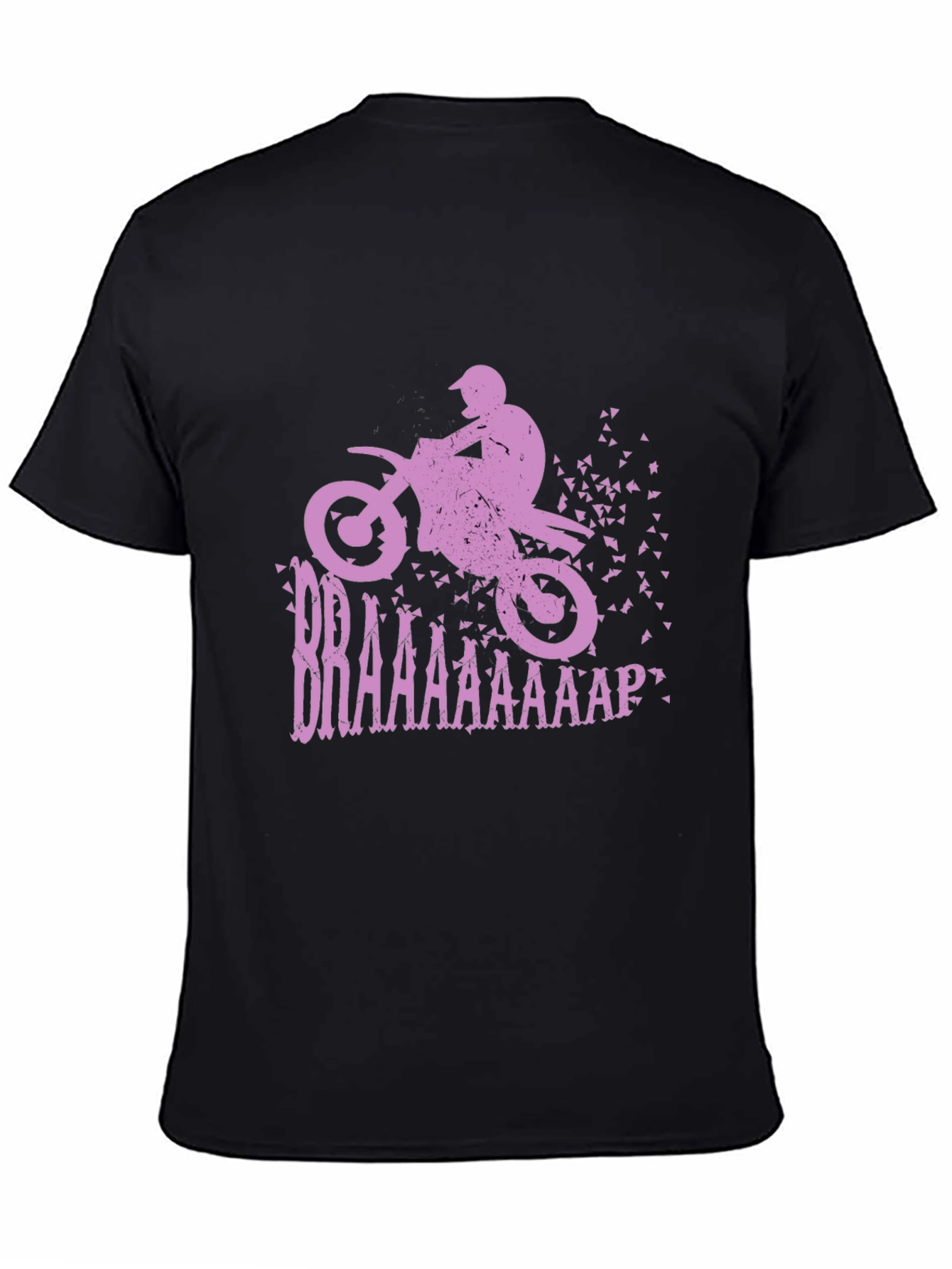 Braaap Motocross T-Shirt - Black