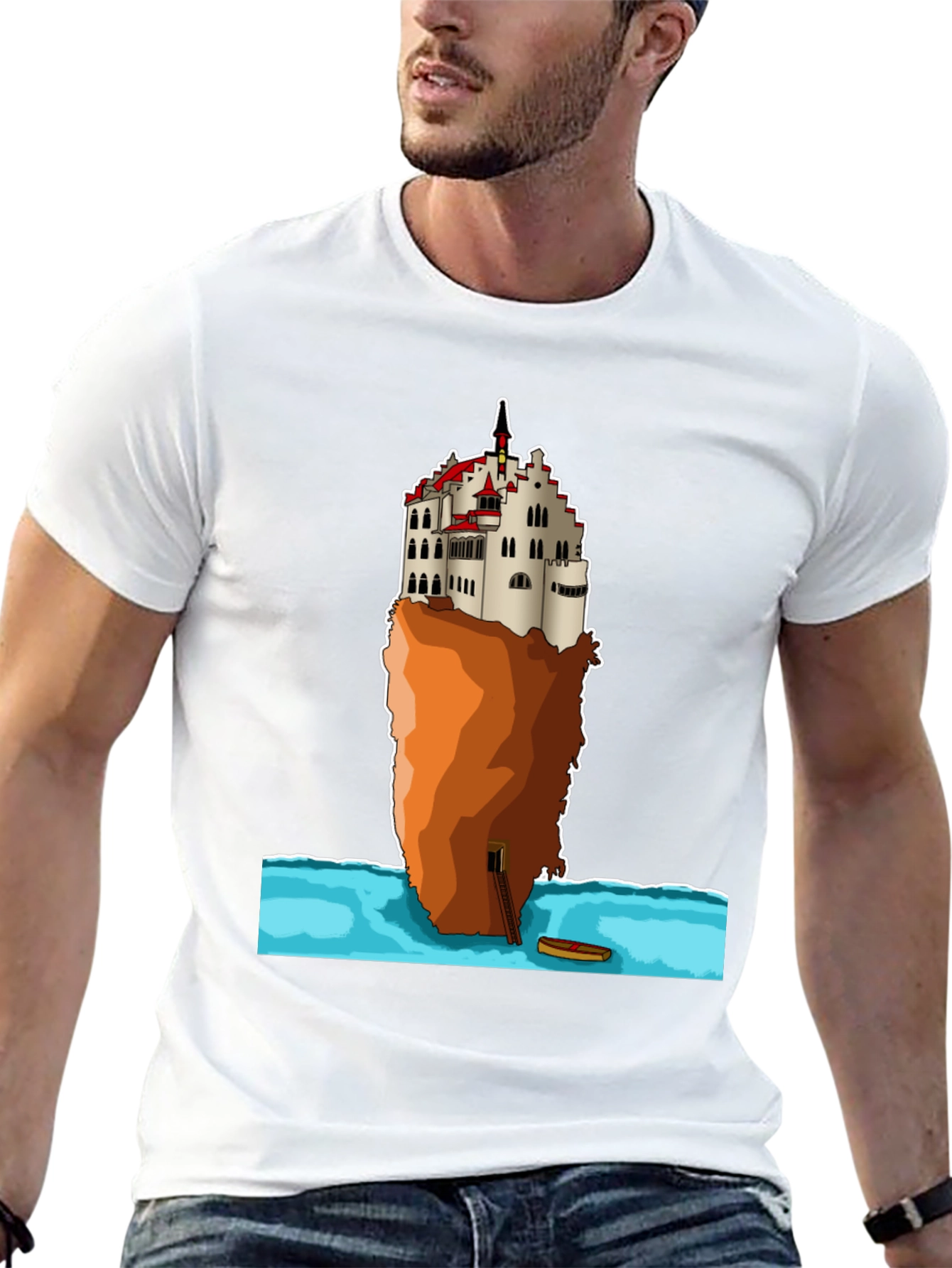 Castle Island Graphic T-Shirt