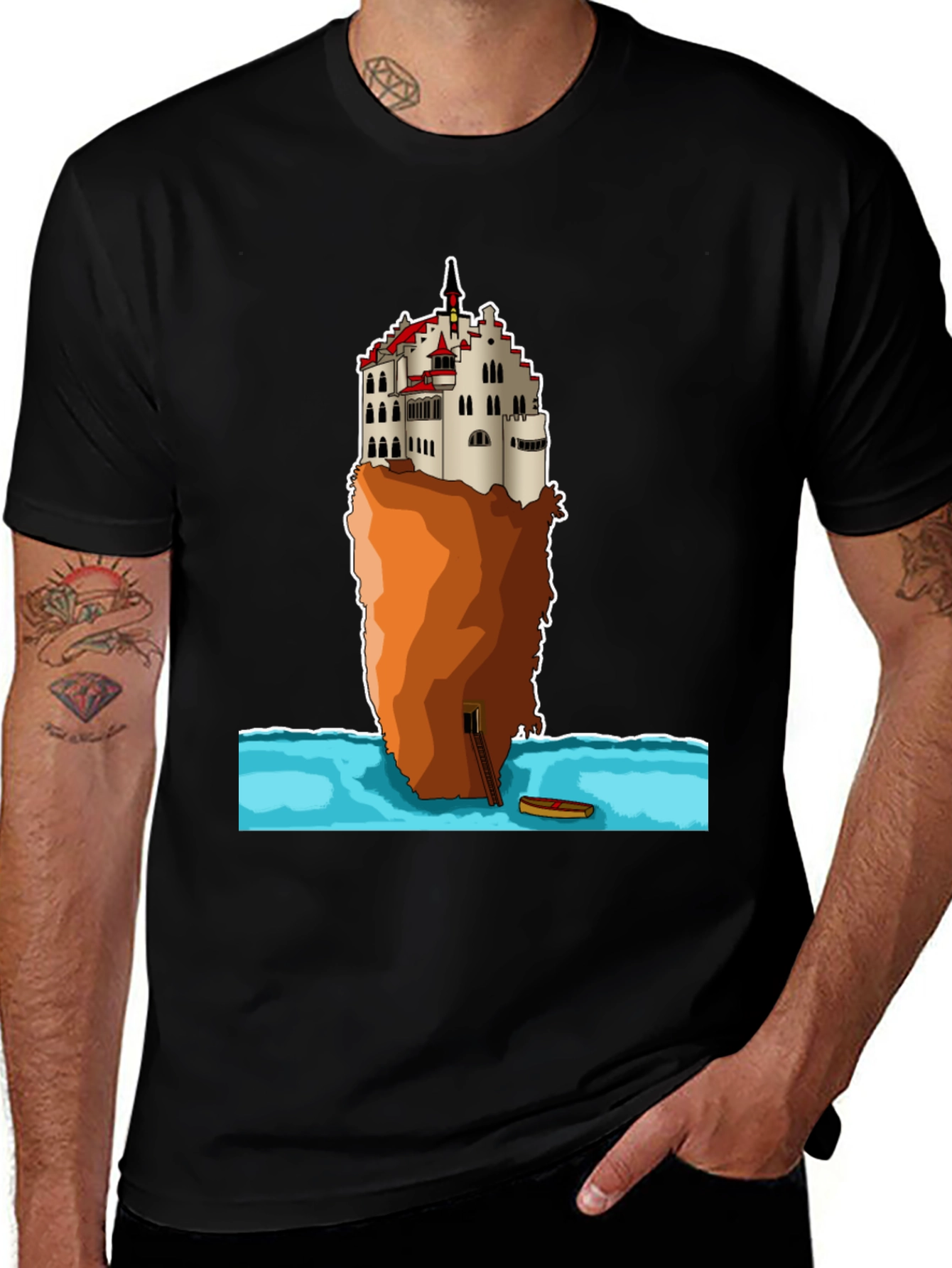 Castle Island Graphic T-Shirt