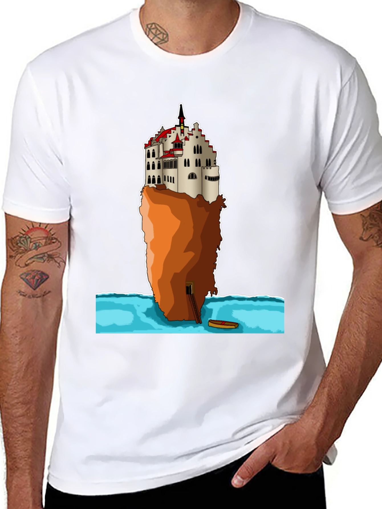 Castle Island Graphic T-Shirt