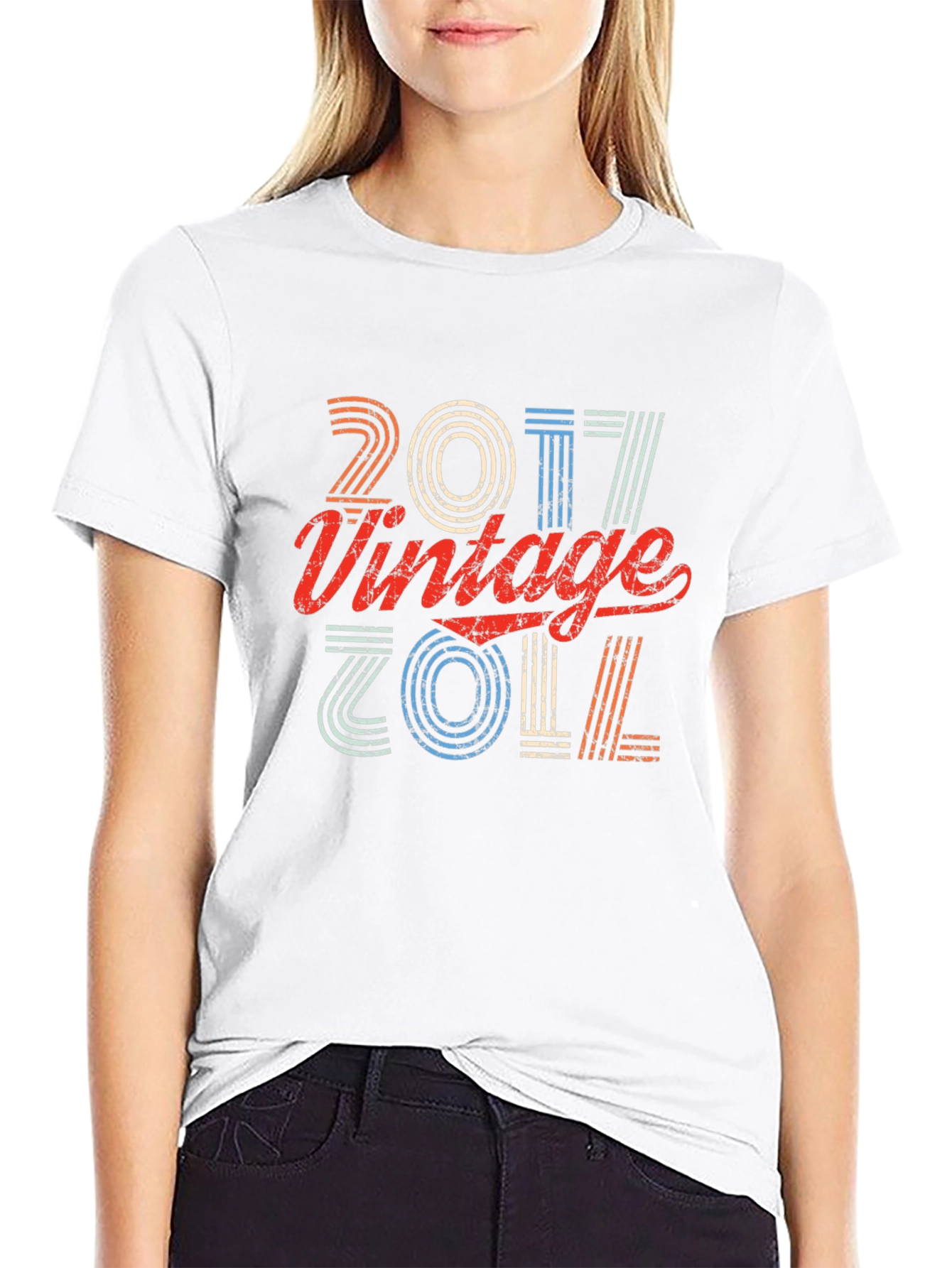 Vintage 2017 T-Shirt