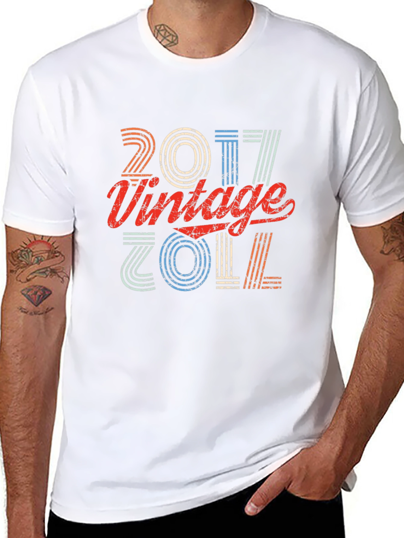 Vintage 2017 T-Shirt