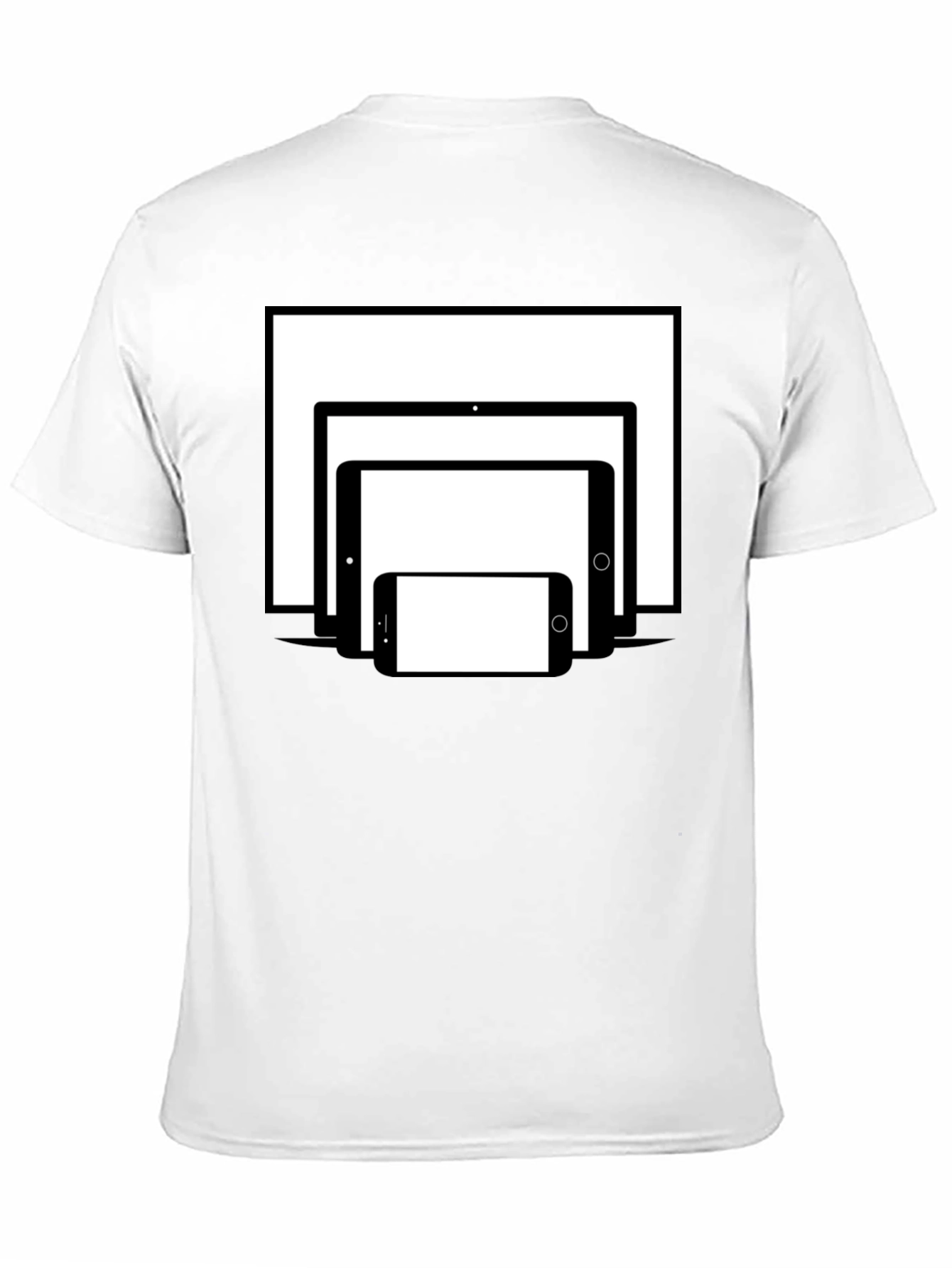 Tech Stack T-Shirt - Black Cotton Tee