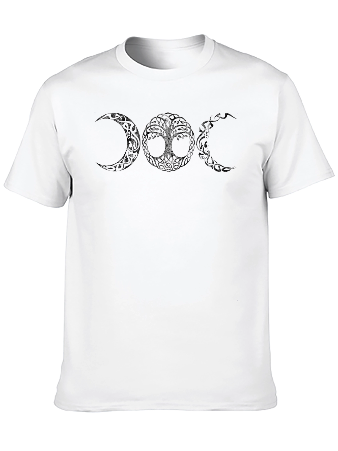 Triple Moon Goddess Tree of Life Graphic Tee