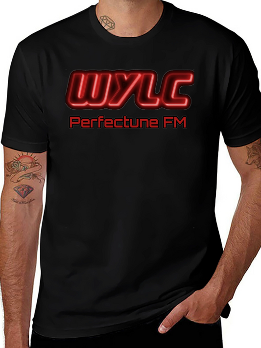WYLC Perfectune FM T-Shirt - Retro Radio Tee
