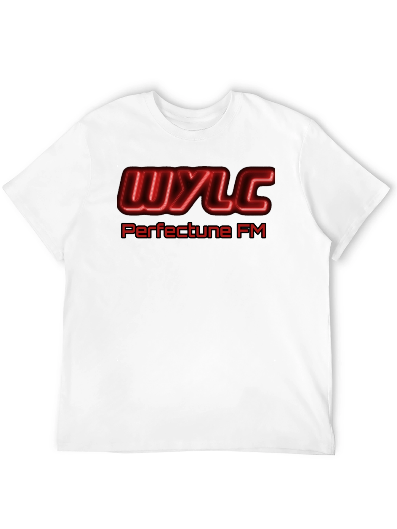 WYLC Perfectune FM T-Shirt - Retro Radio Tee