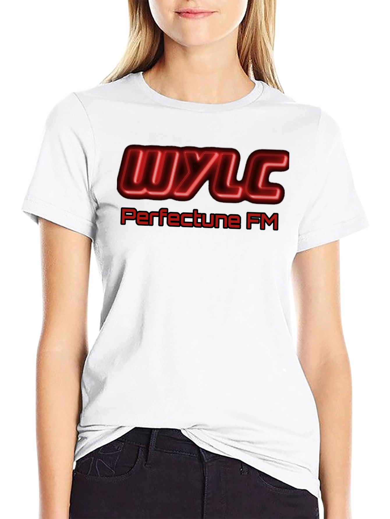 WYLC Perfectune FM T-Shirt - Retro Radio Tee
