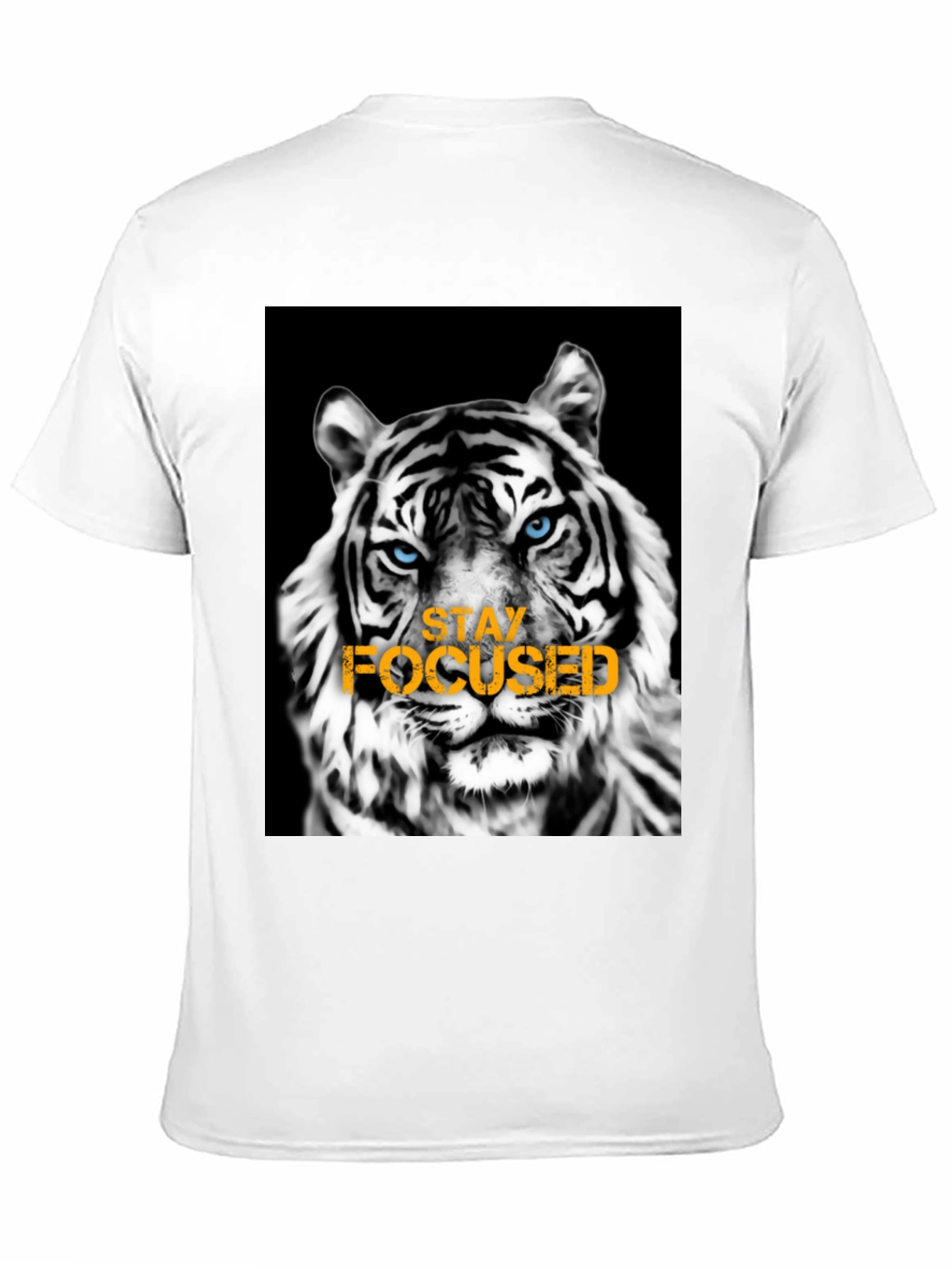 Stay Focused Tiger Graphic Tee