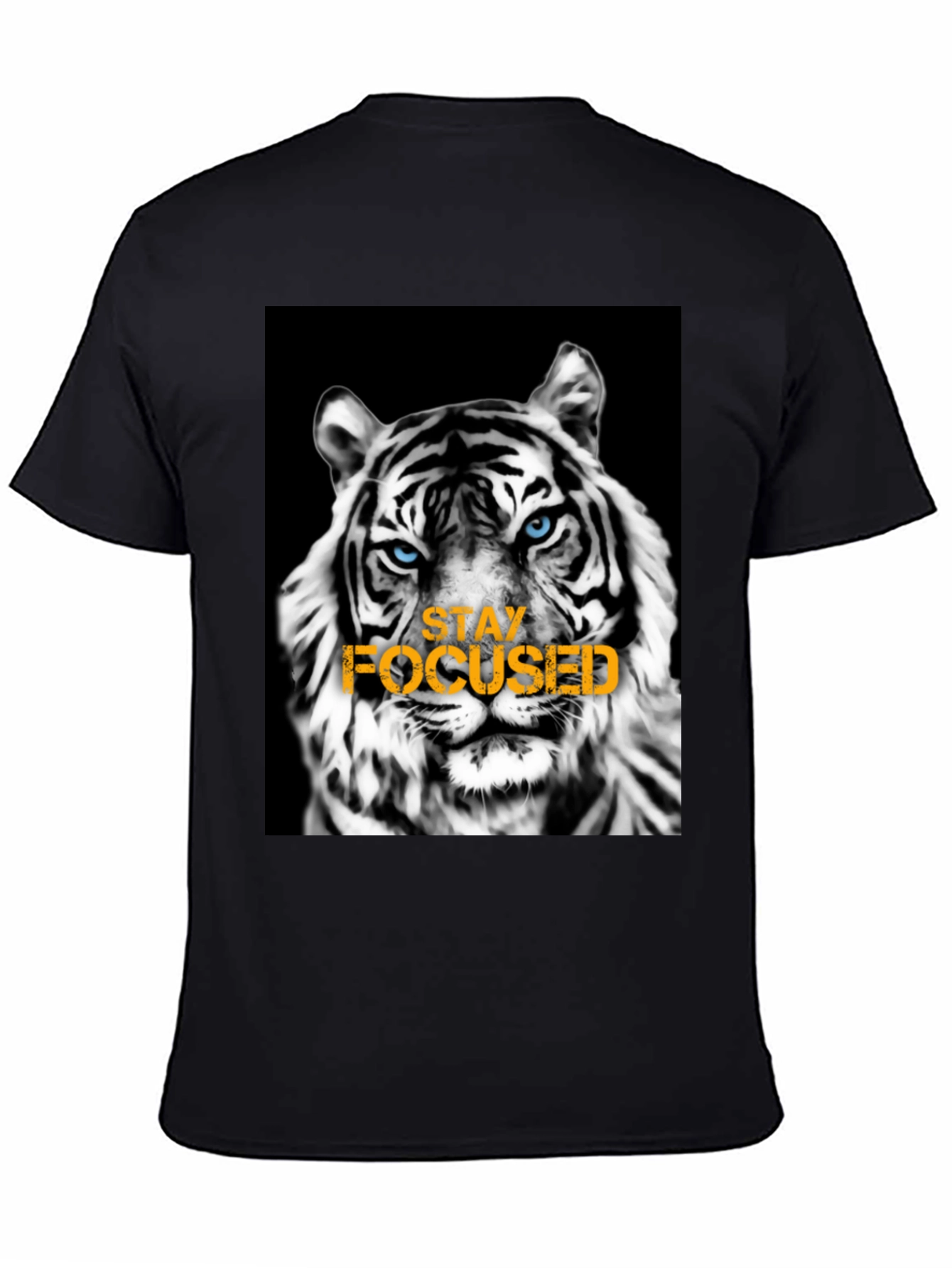 Stay Focused Tiger Graphic Tee