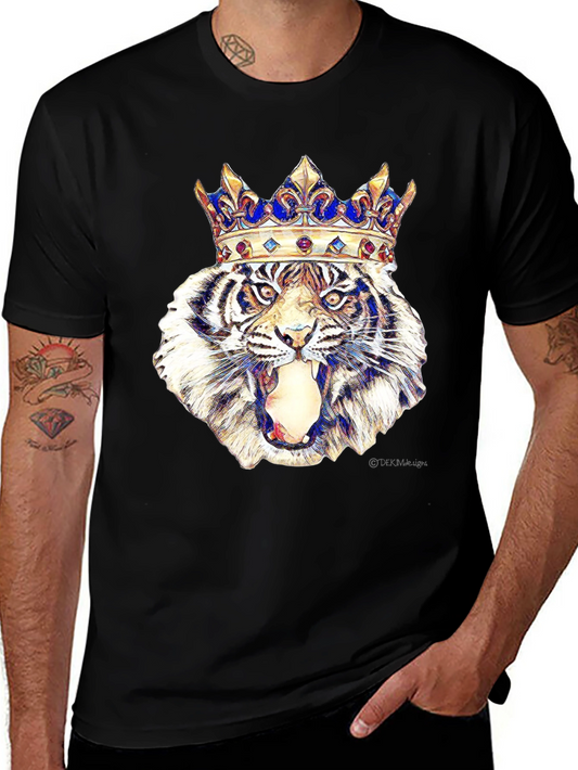 Tiger King Graphic Tee - Premium Cotton Comfort