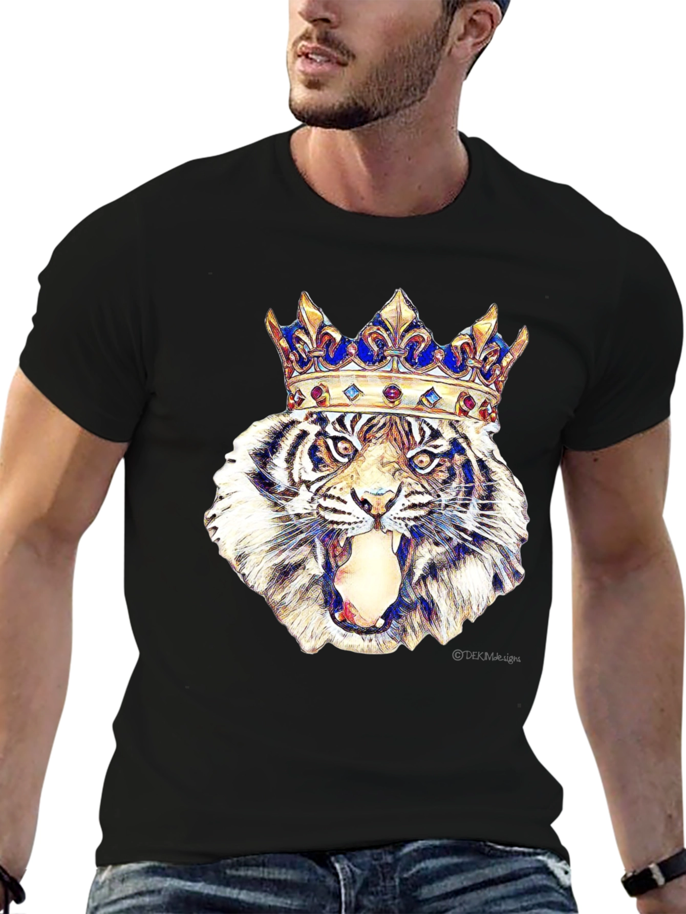 Tiger King Graphic Tee - Premium Cotton Comfort