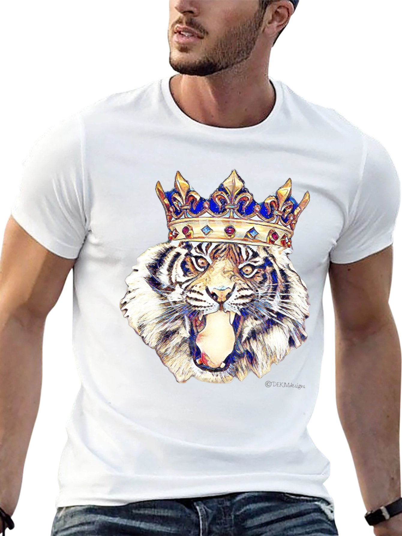 Tiger King Graphic Tee - Premium Cotton Comfort