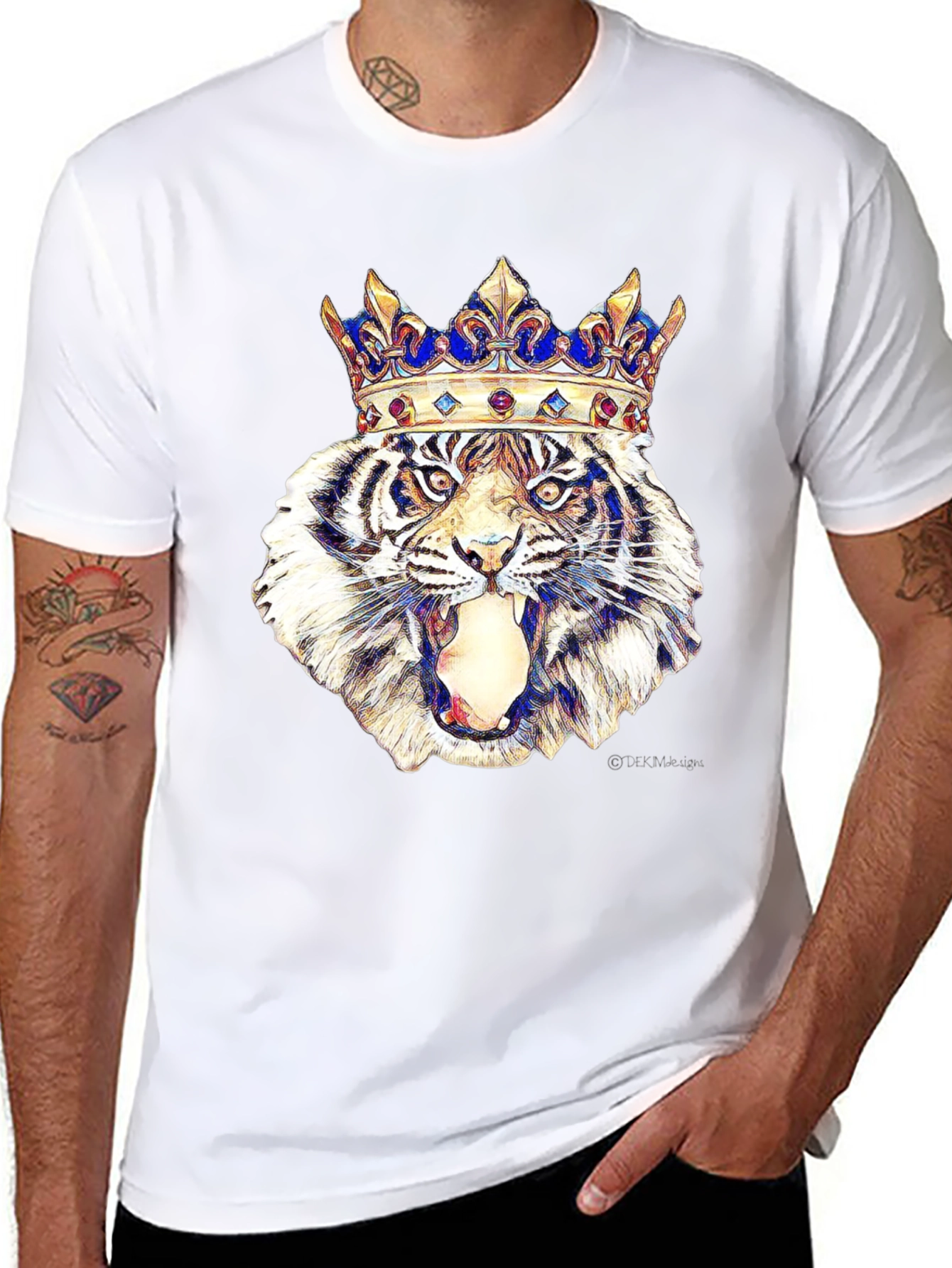 Tiger King Graphic Tee - Premium Cotton Comfort