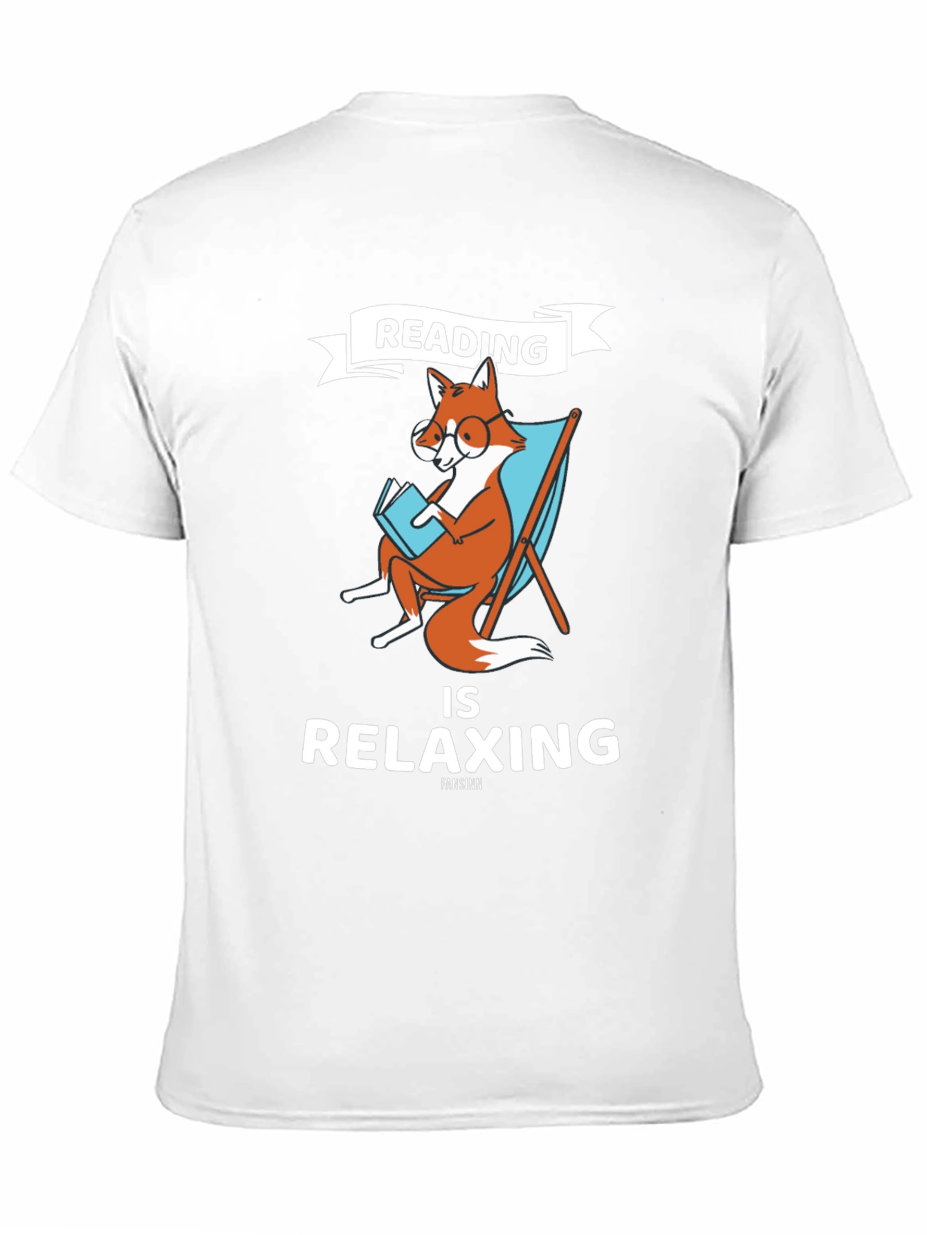 Reading Fox Graphic T-Shirt