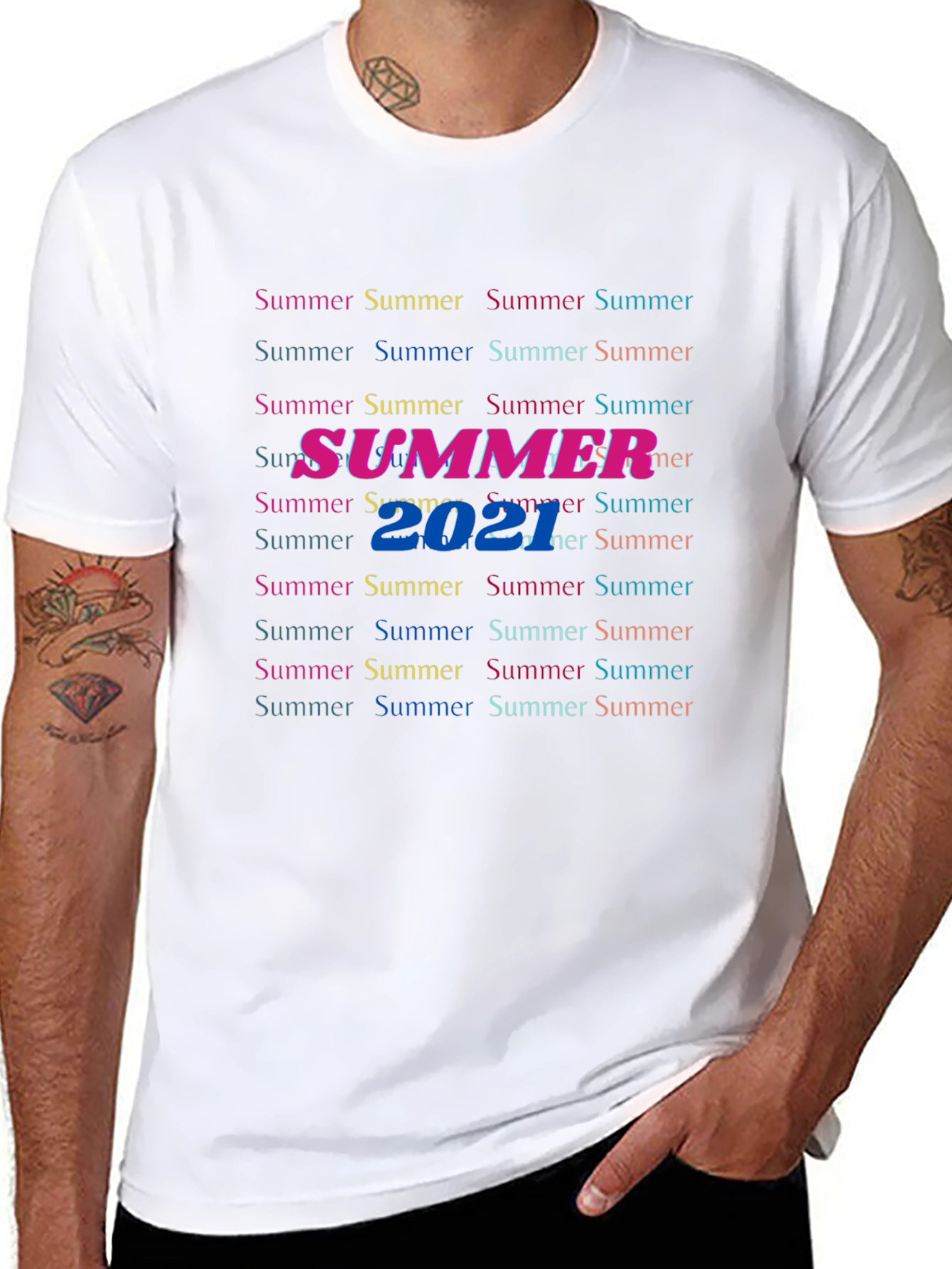 Summer 2021 Graphic Print T-Shirt