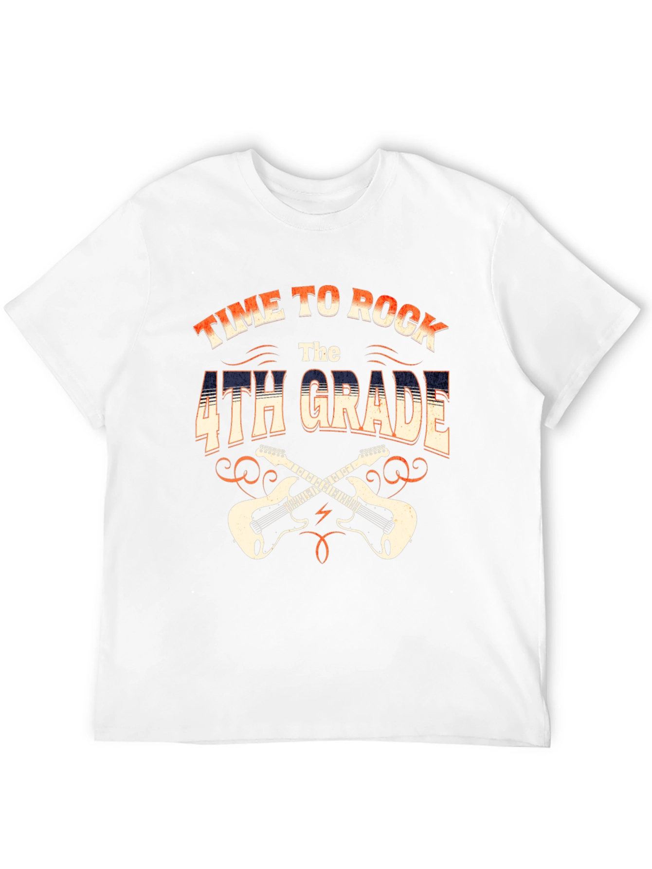 Time to Rock 4th Grade T-Shirt