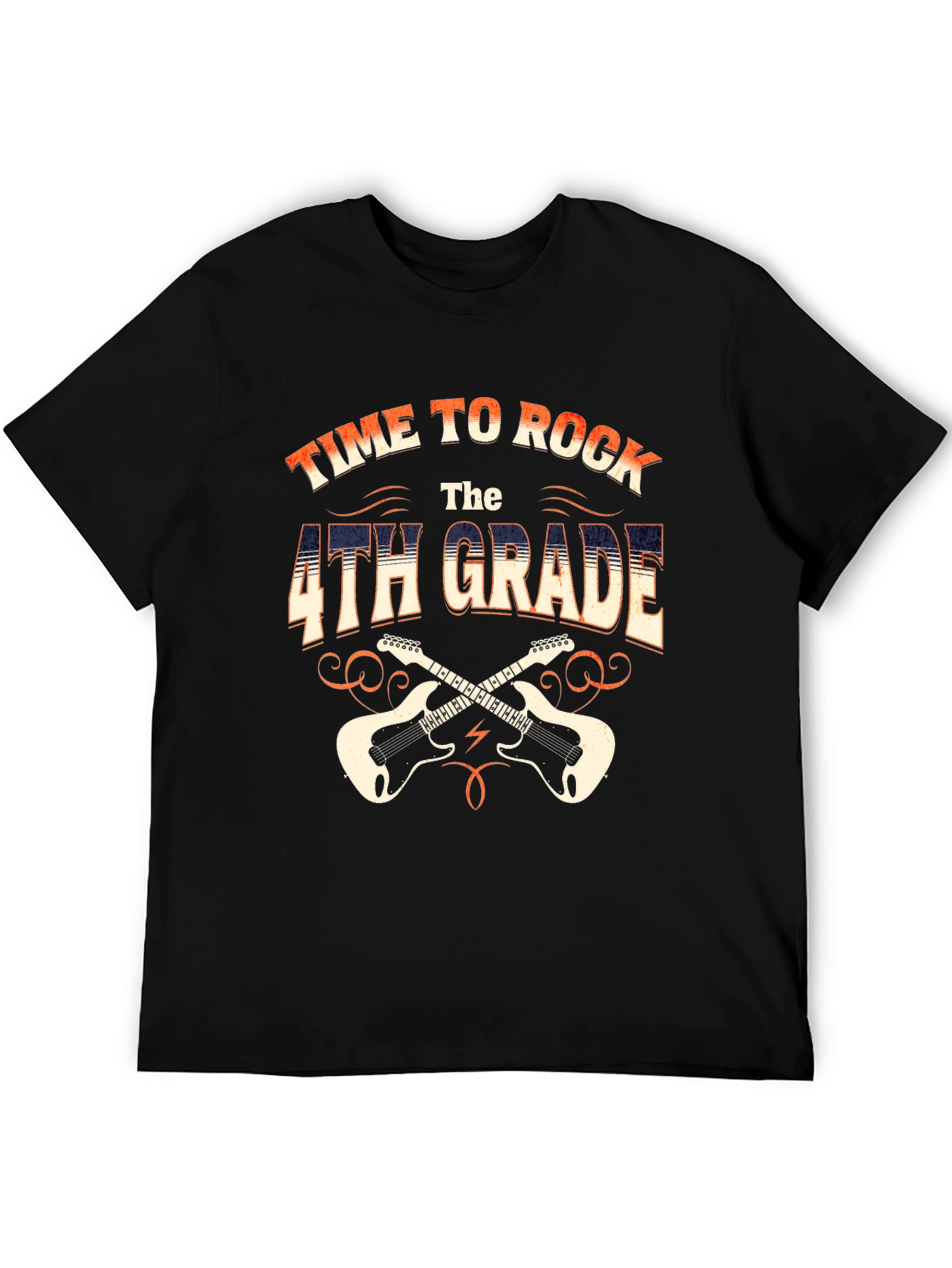 Time to Rock 4th Grade T-Shirt