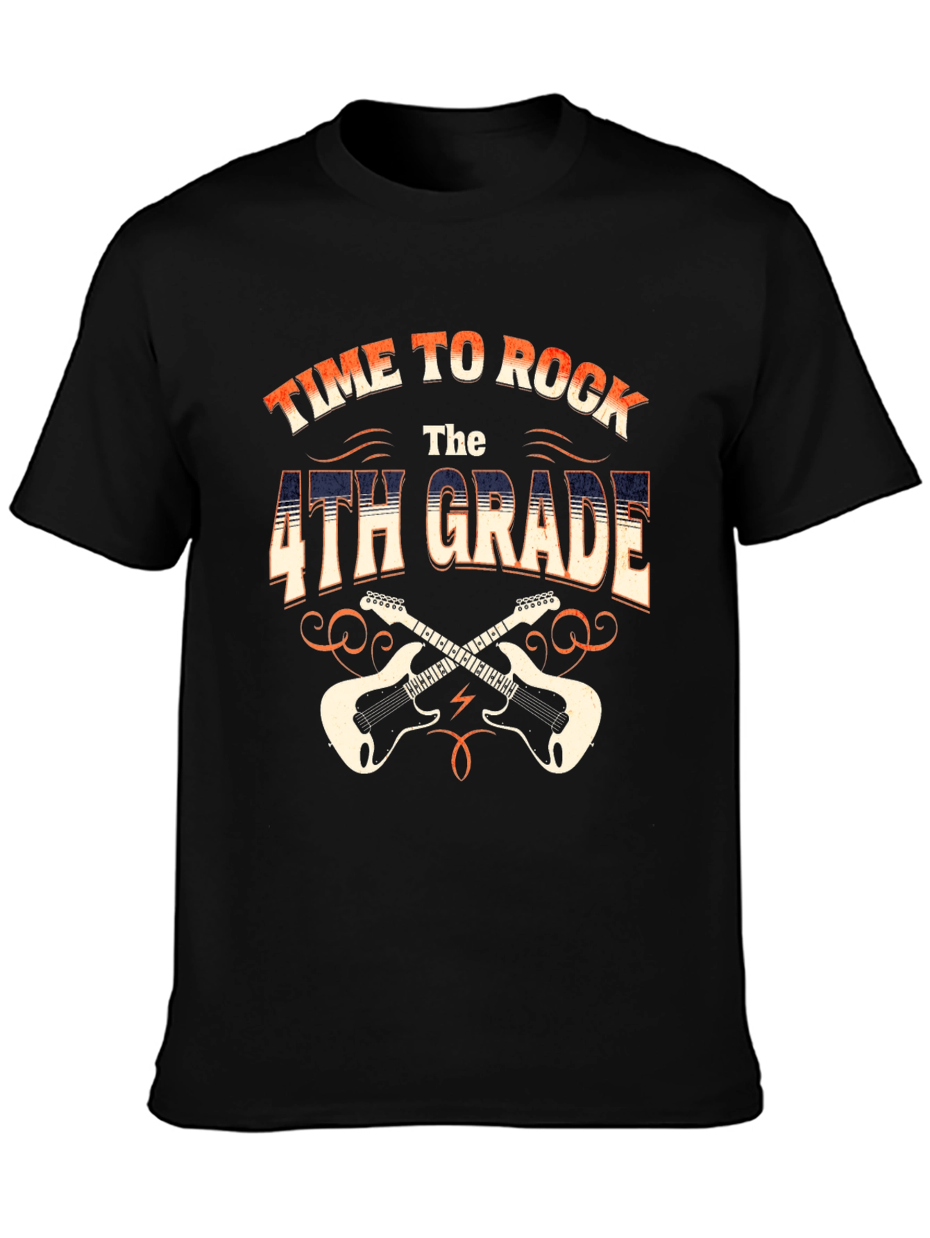 Time to Rock 4th Grade T-Shirt