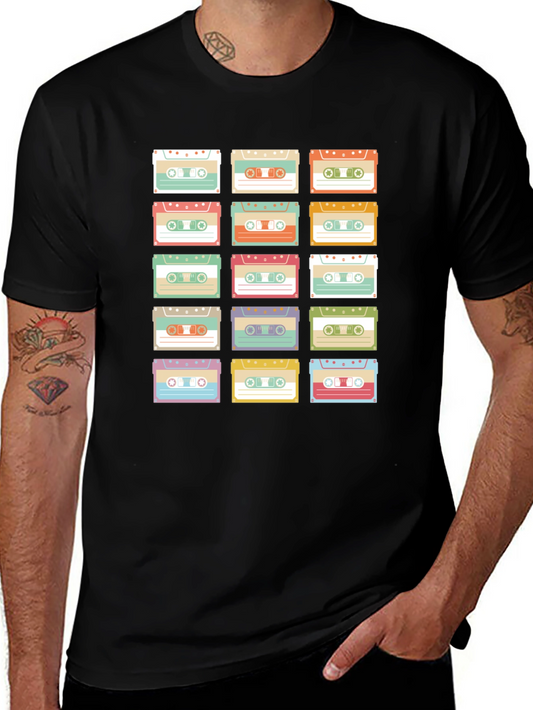 Retro Cassette Tape Graphic Tee