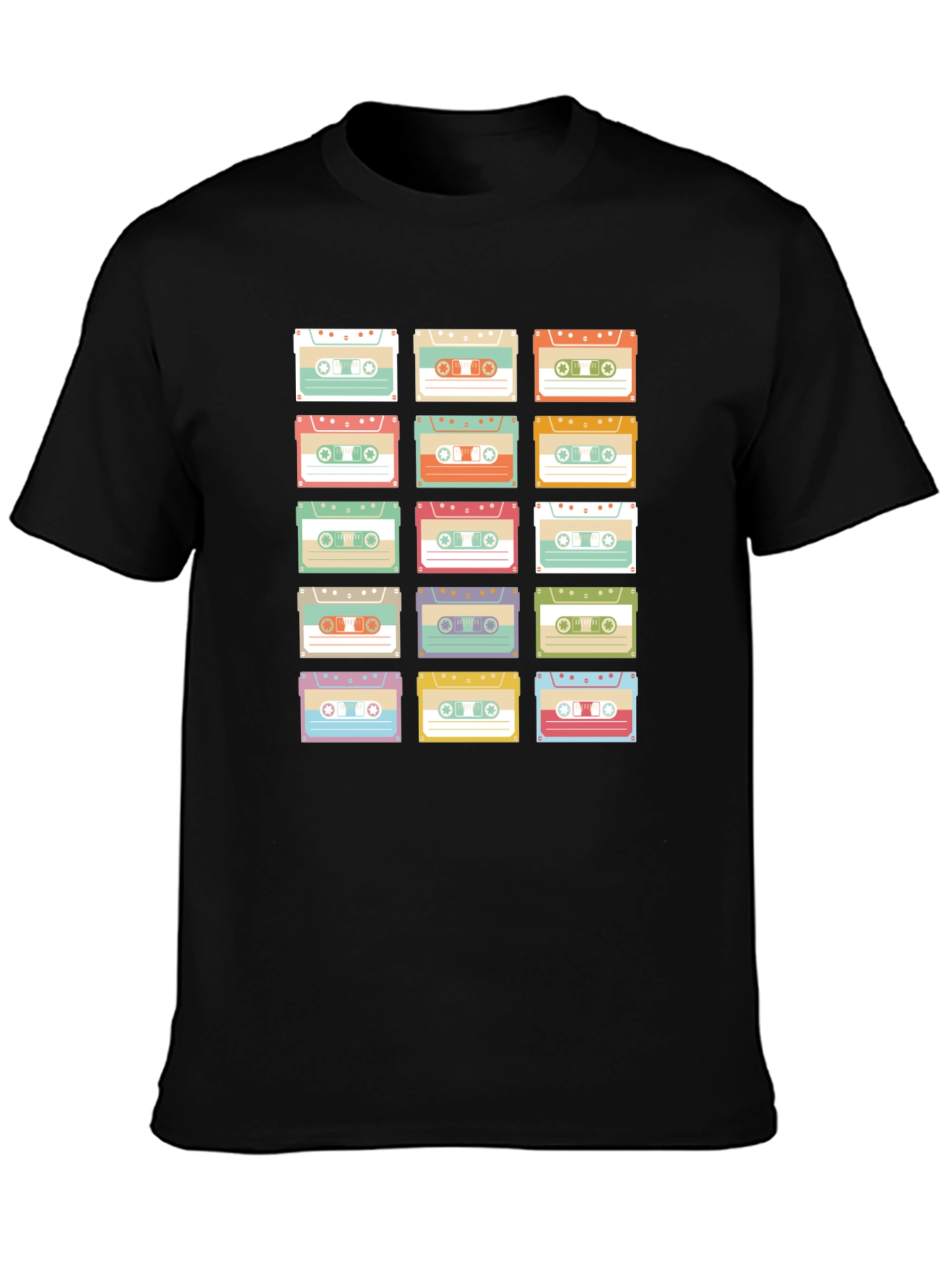 Retro Cassette Tape Graphic Tee