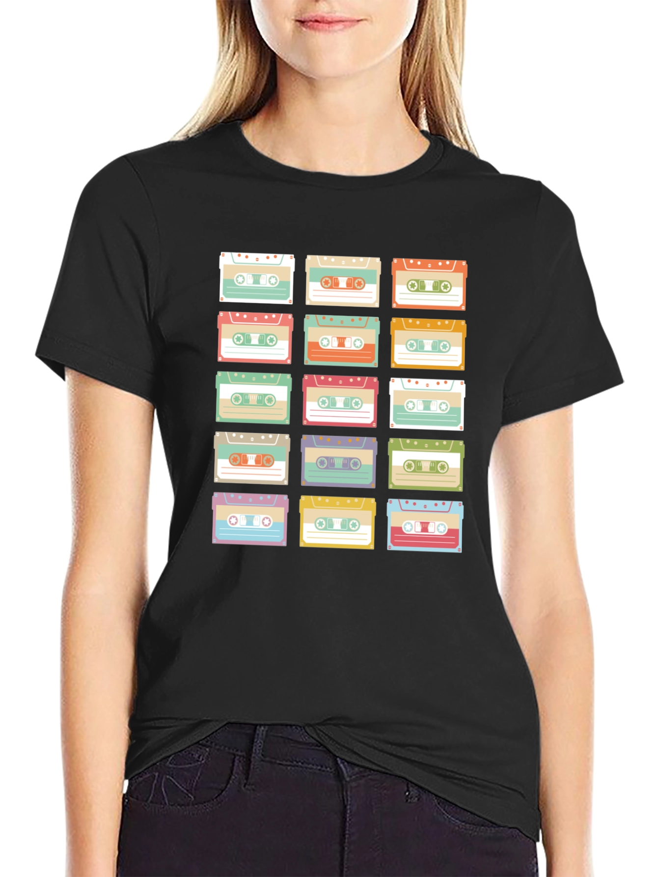 Retro Cassette Tape Graphic Tee