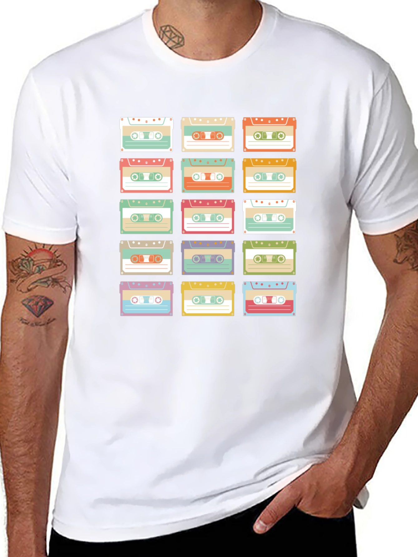 Retro Cassette Tape Graphic Tee
