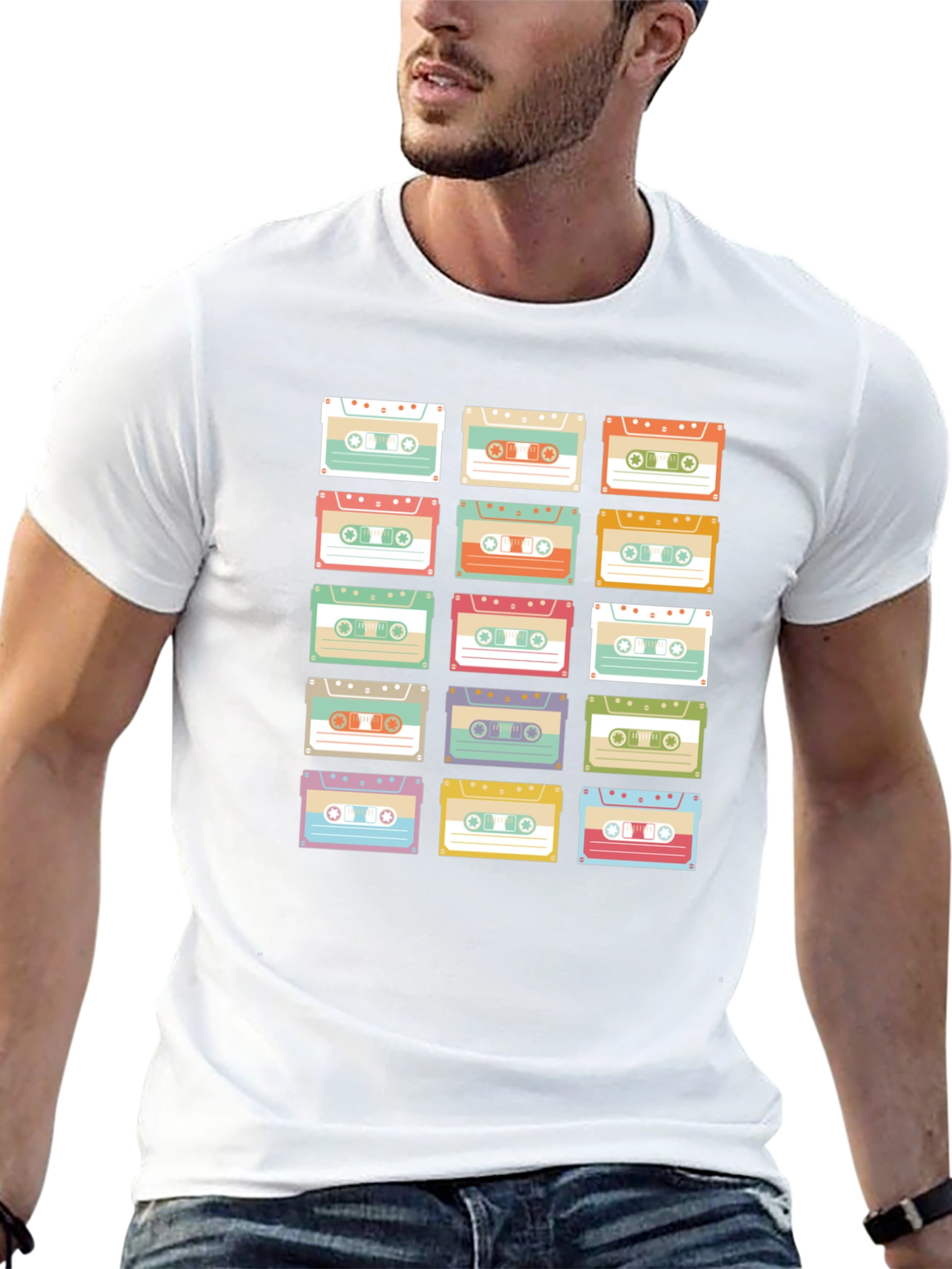 Retro Cassette Tape Graphic Tee