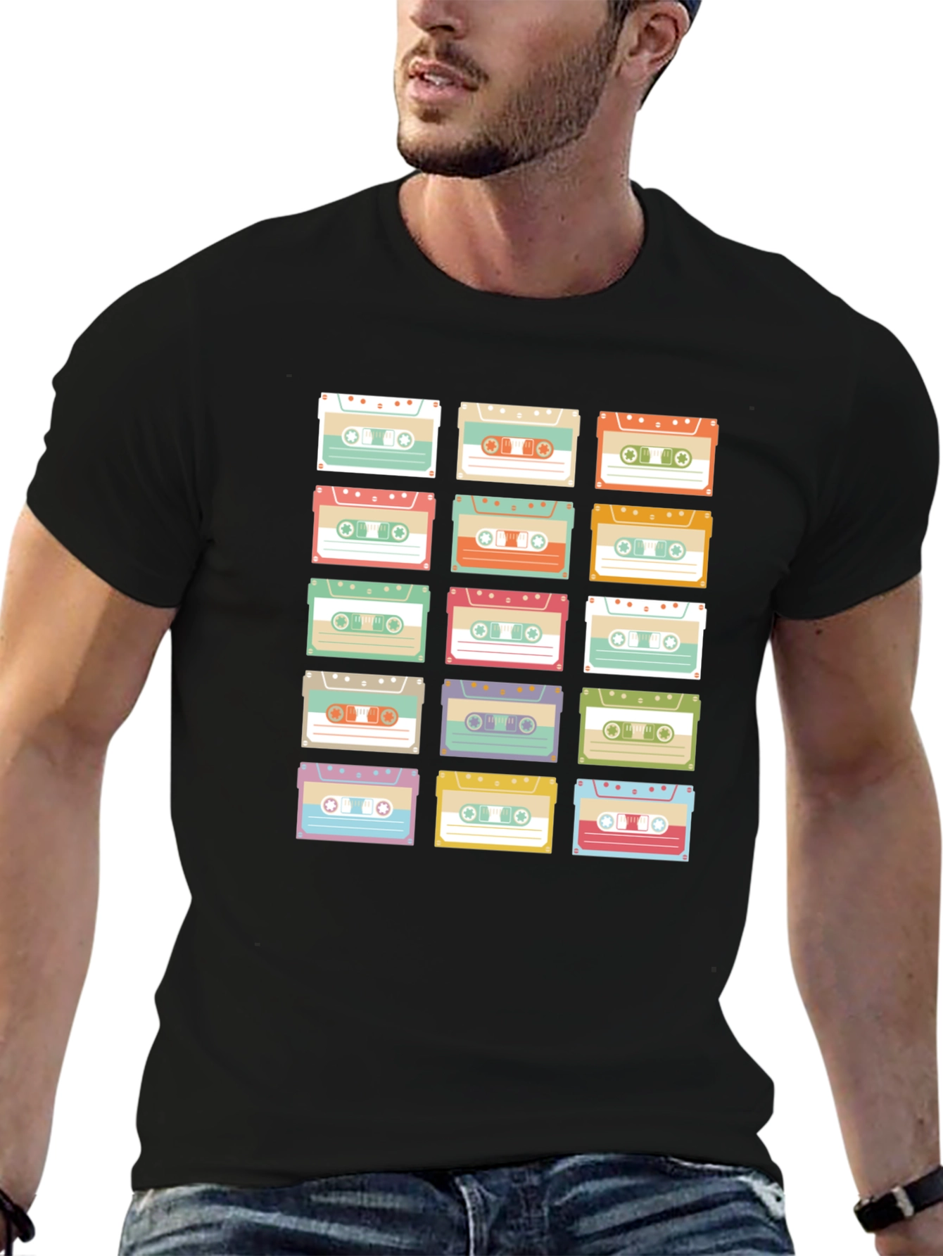 Retro Cassette Tape Graphic Tee