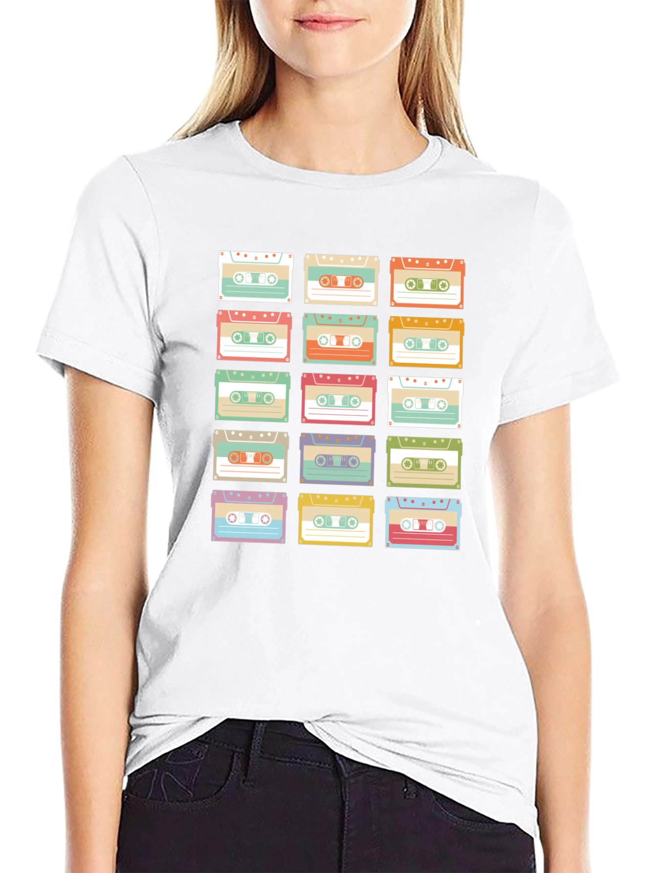 Retro Cassette Tape Graphic Tee