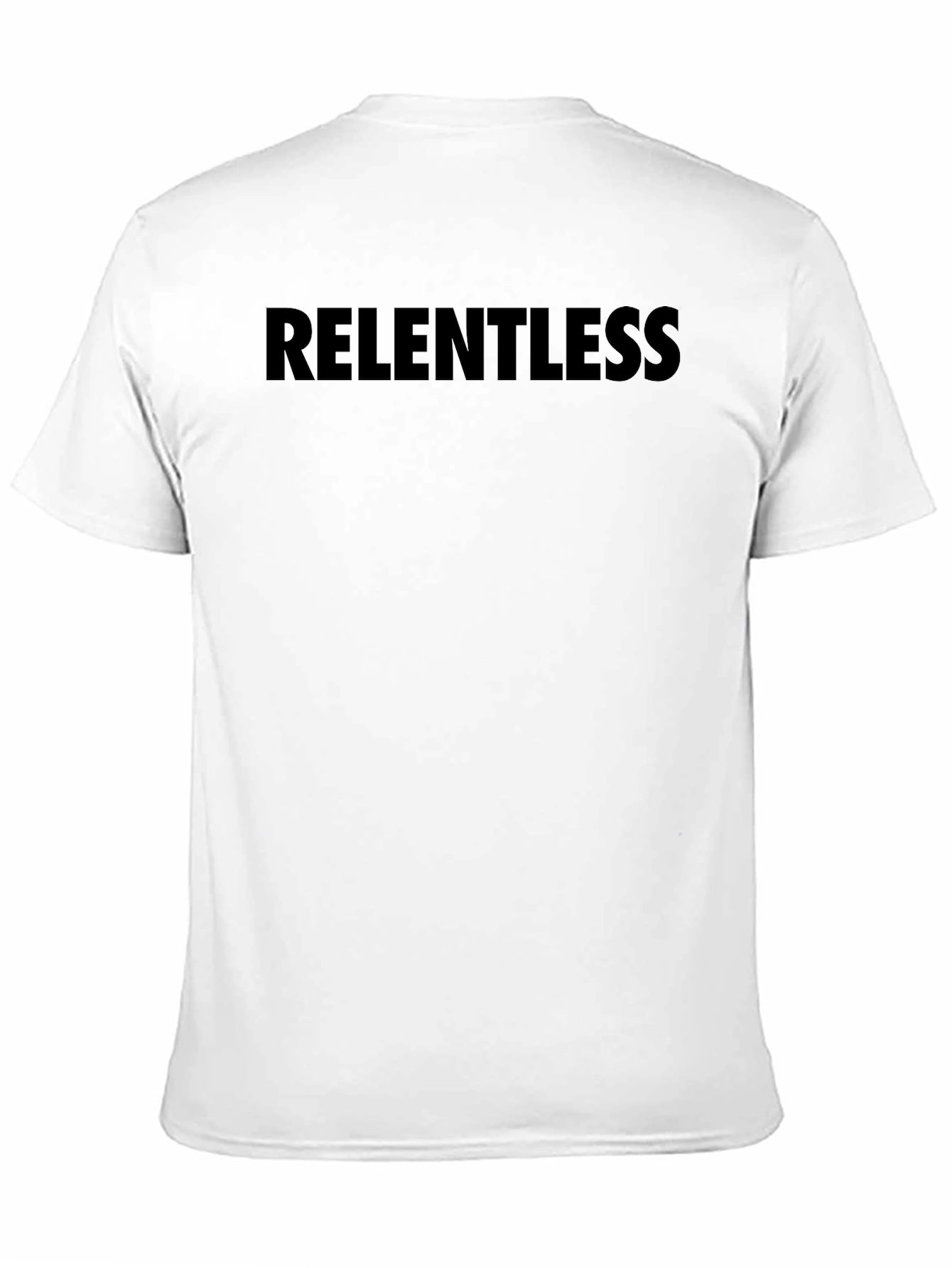 Relentless Black Graphic T-Shirt - Stylish and Comfortable