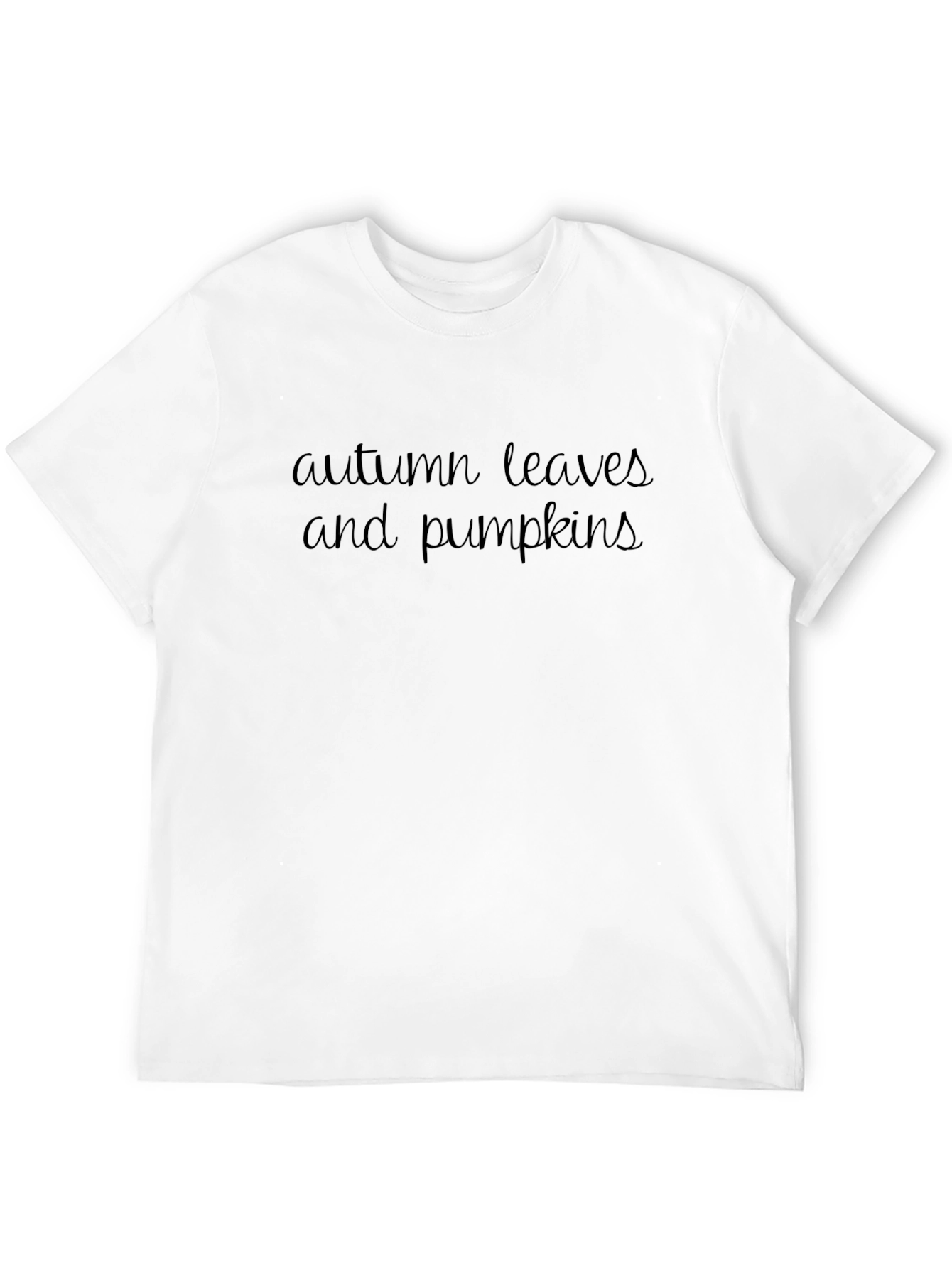 Autumn Leaves and Pumpkins T-Shirt