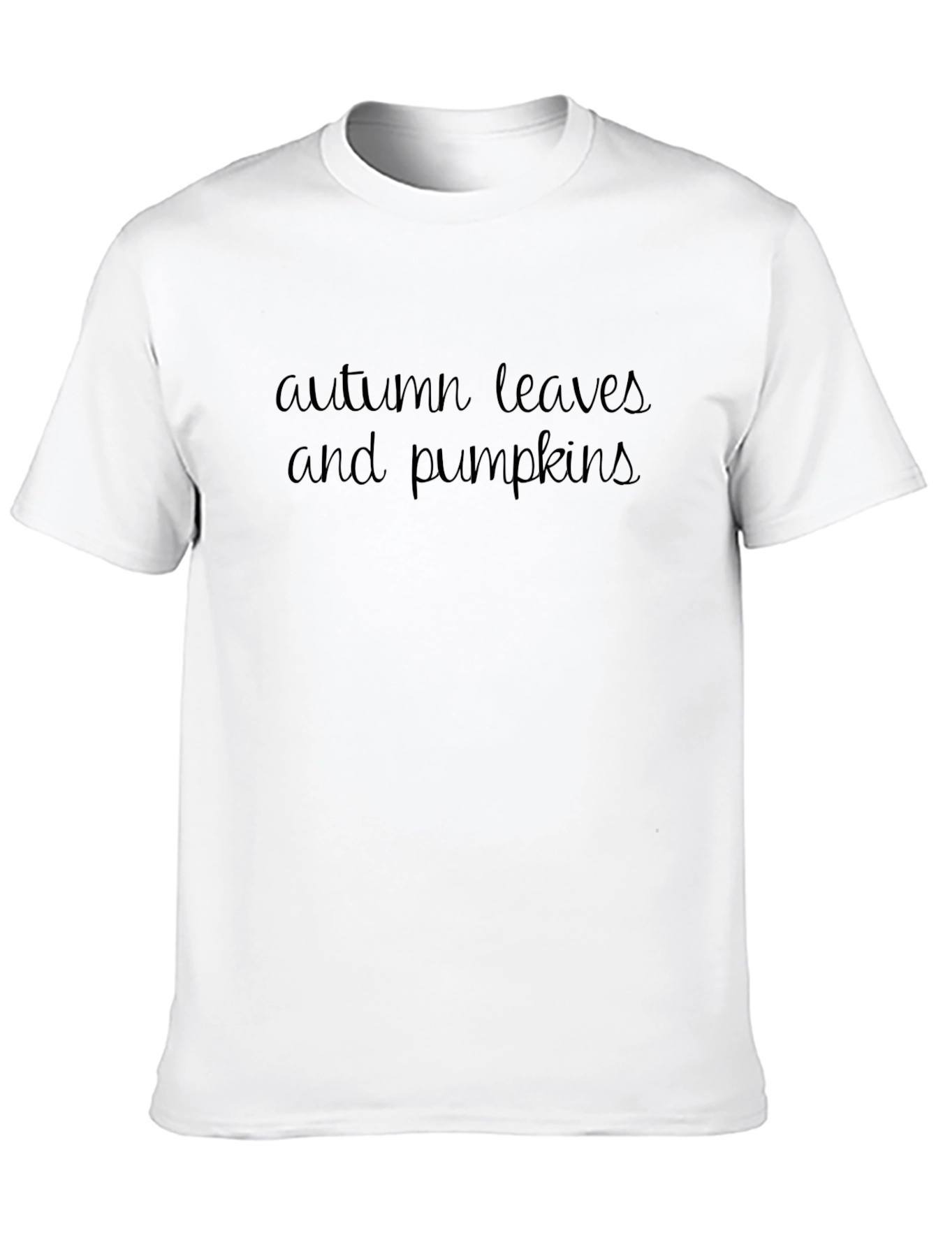 Autumn Leaves and Pumpkins T-Shirt