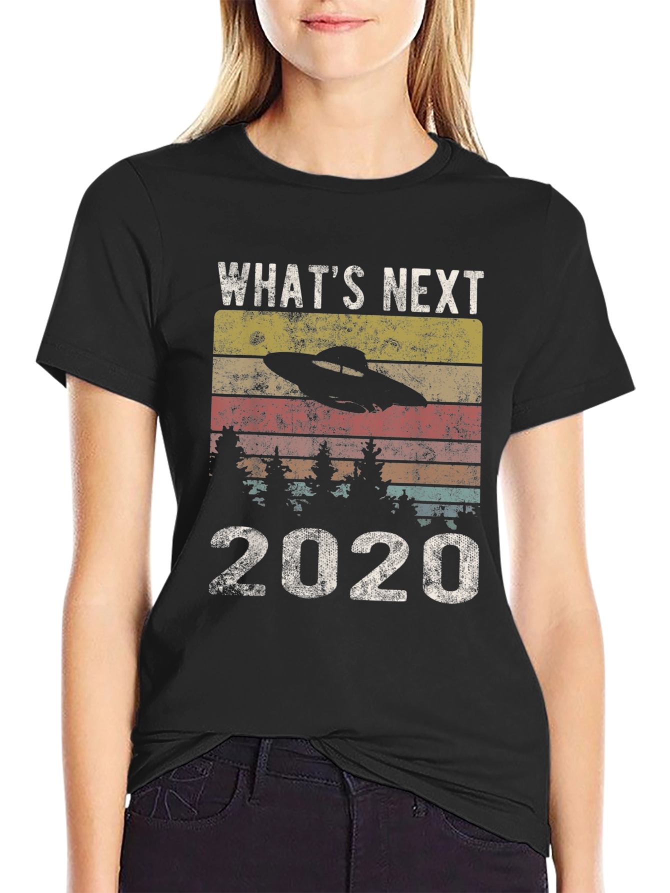 Whats Next 2020 UFO Graphic T-Shirt