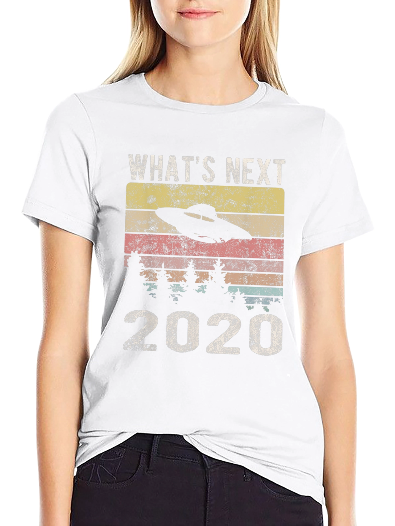 Whats Next 2020 UFO Graphic T-Shirt
