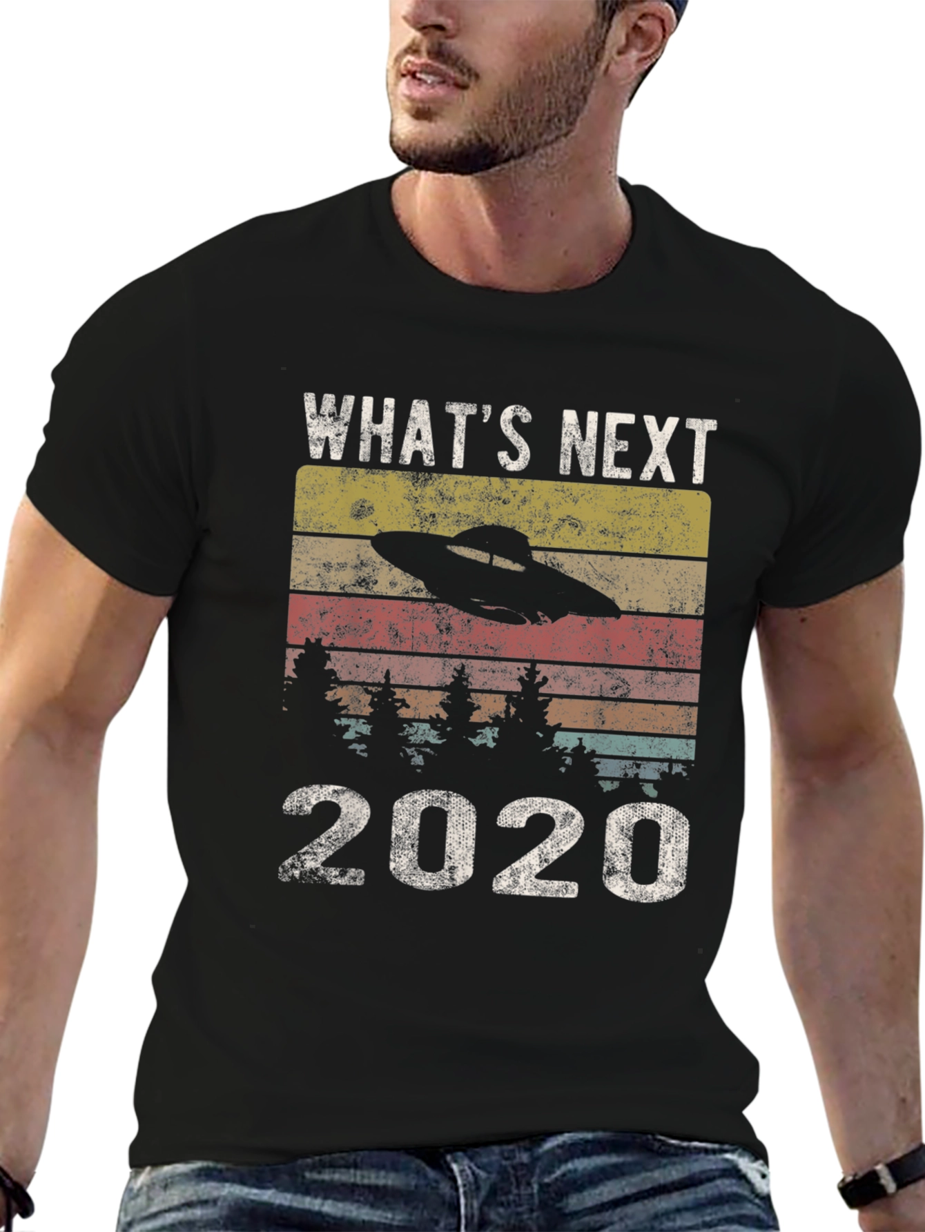 Whats Next 2020 UFO Graphic T-Shirt