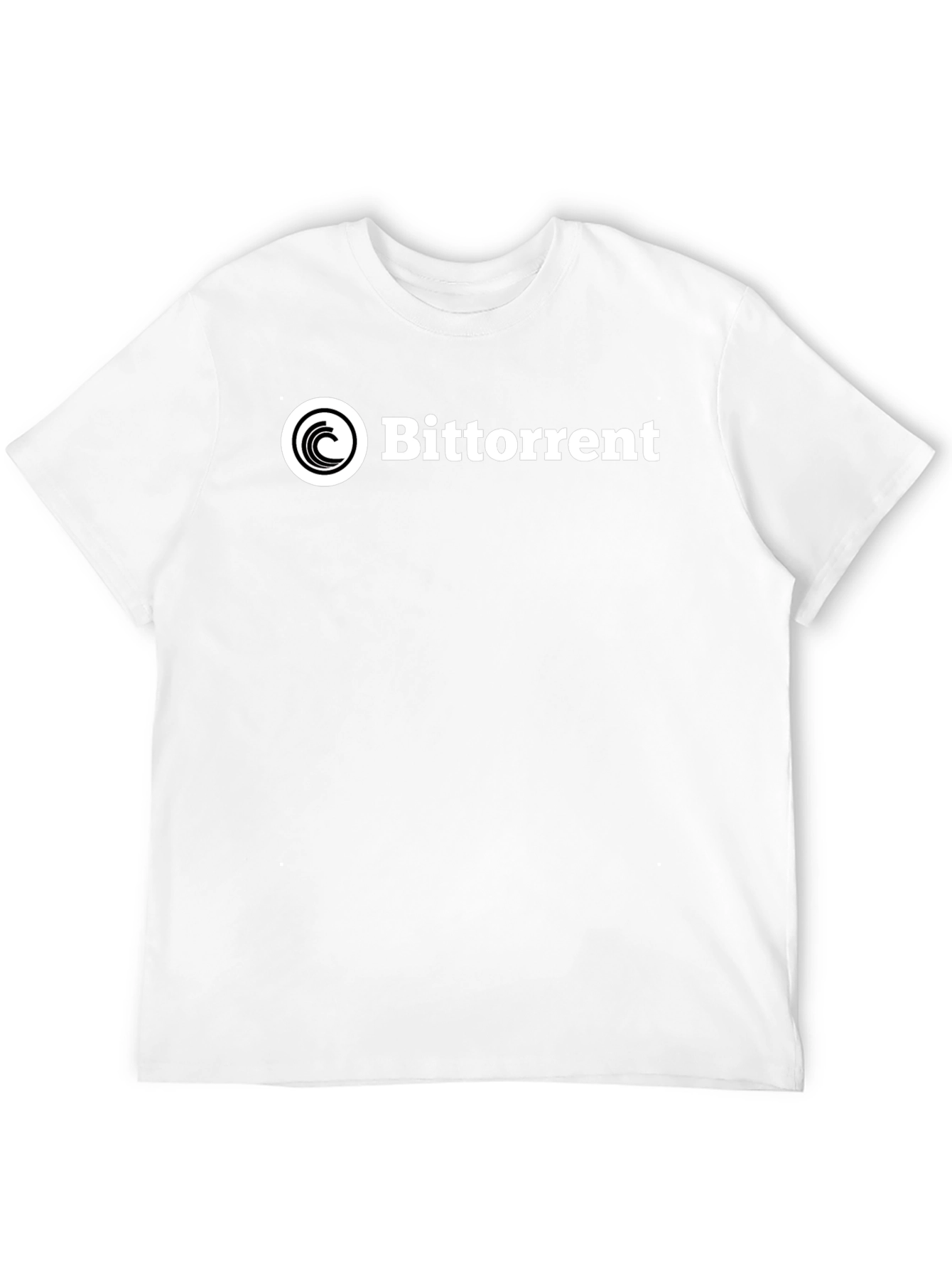 BitTorrent Logo Black T-Shirt - Casual Wear