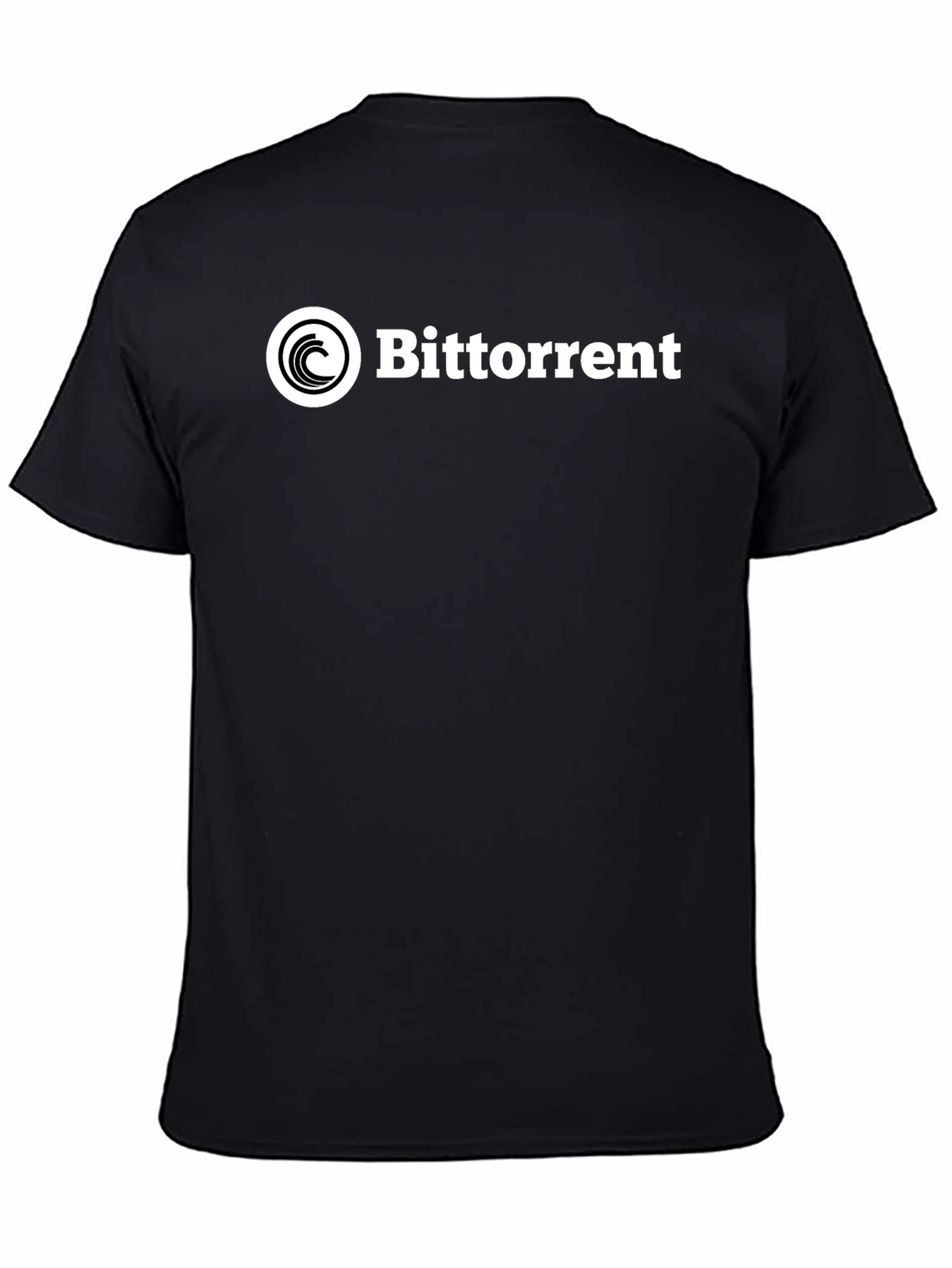 BitTorrent Logo Black T-Shirt - Casual Wear