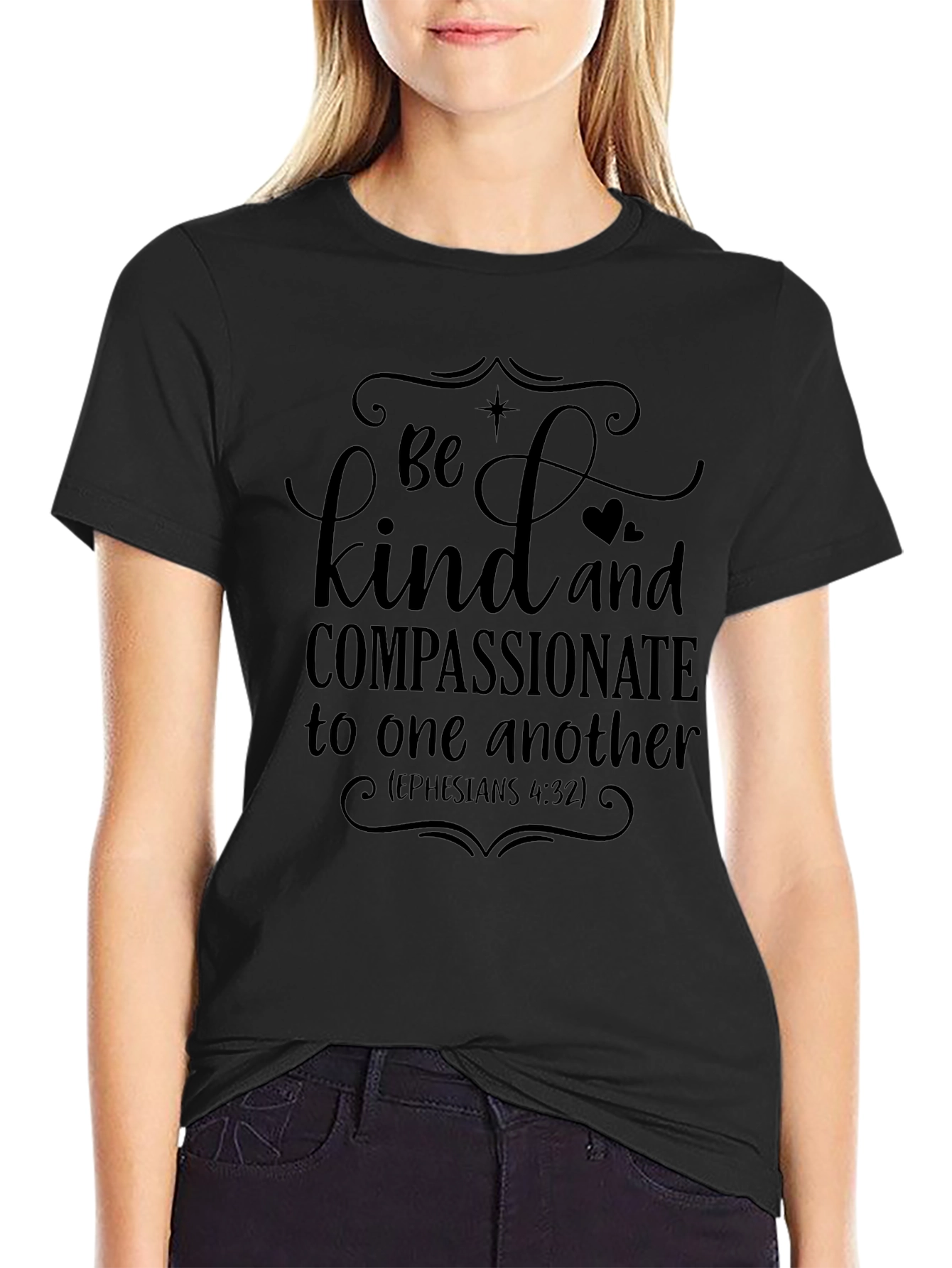 Be Kind Compassionate T-Shirt - Christian Verse