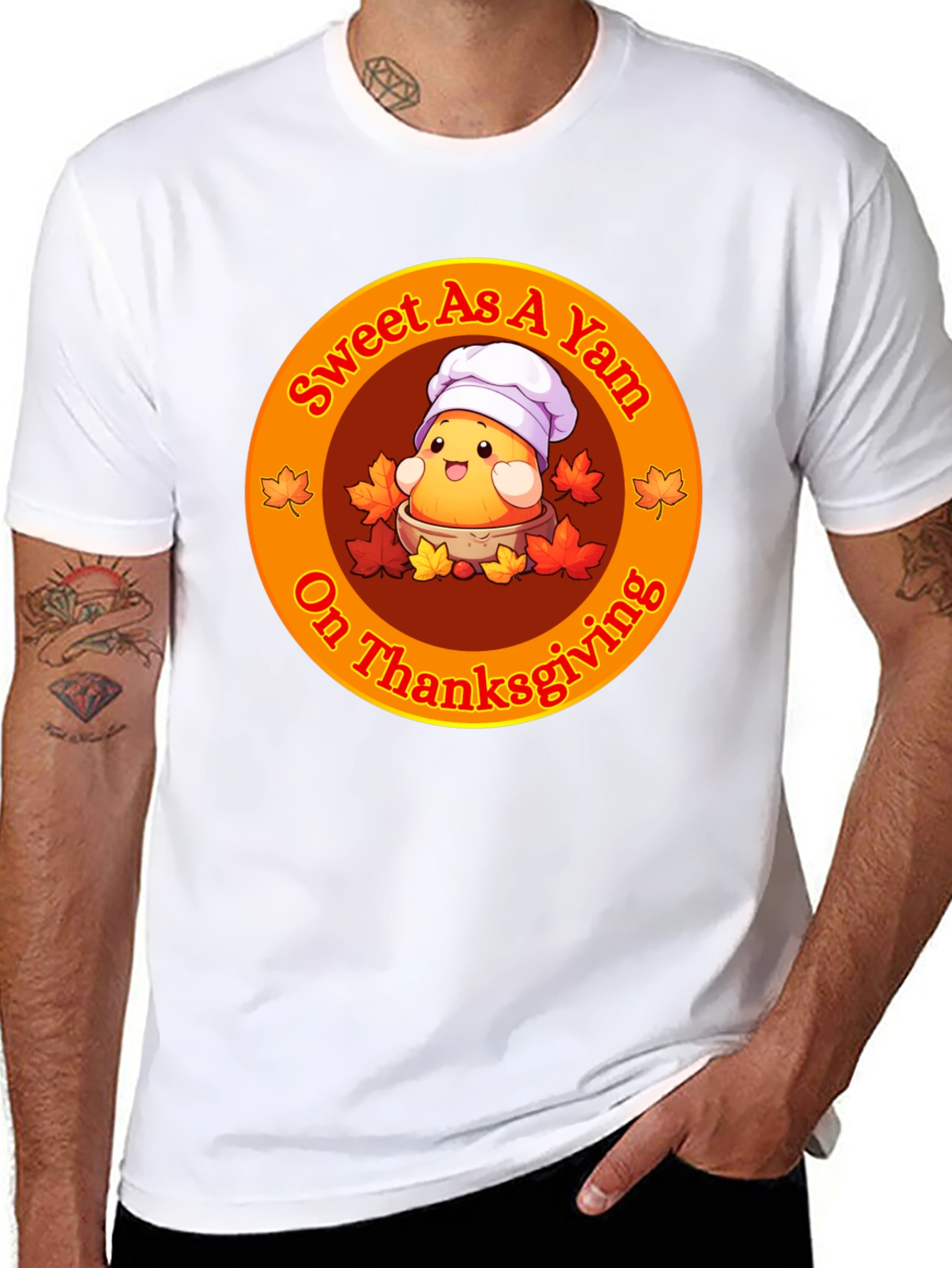 Sweet As A Yam Thanksgiving T-Shirt