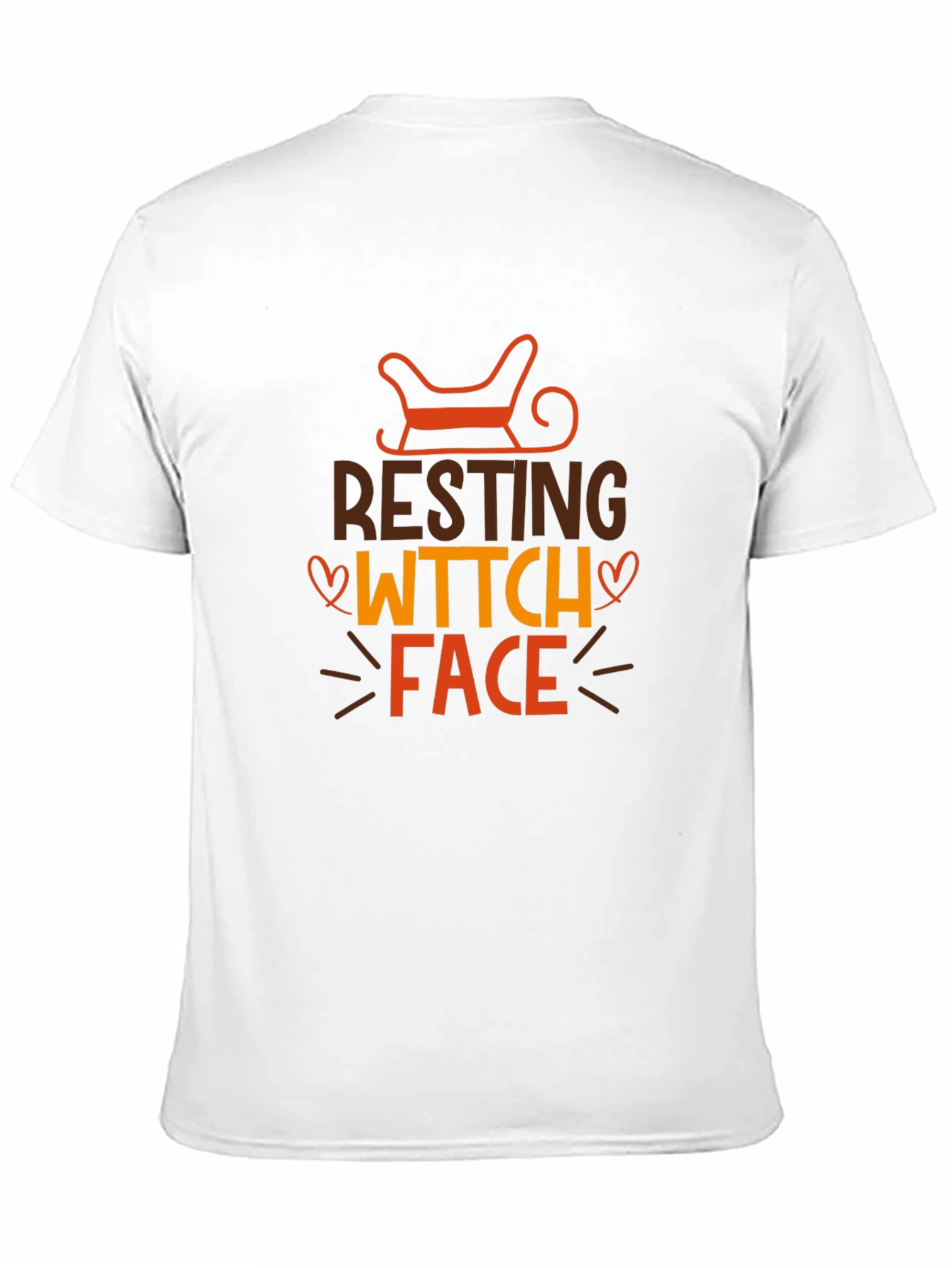 Resting Witch Face Halloween T-Shirt