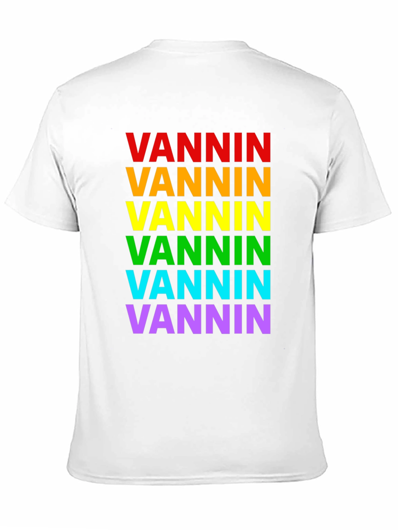 Vannin Rainbow Pride T-Shirt - Isle of Man