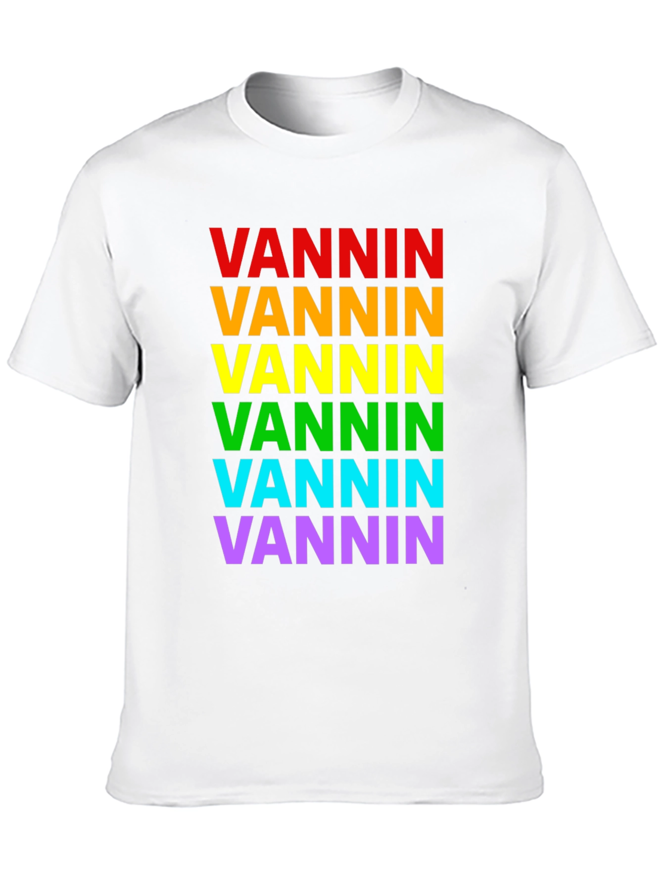Vannin Rainbow Pride T-Shirt - Isle of Man