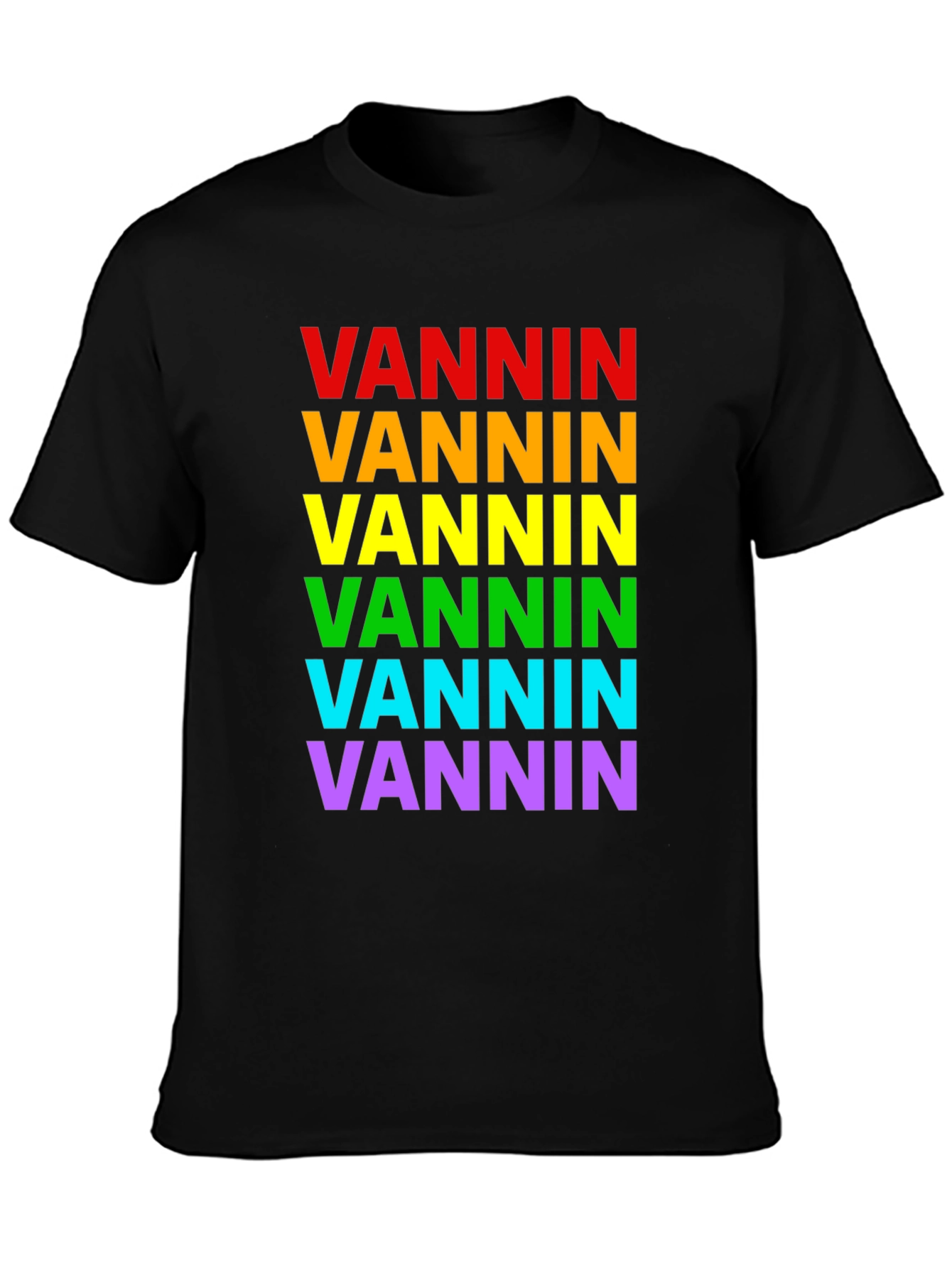 Vannin Rainbow Pride T-Shirt - Isle of Man
