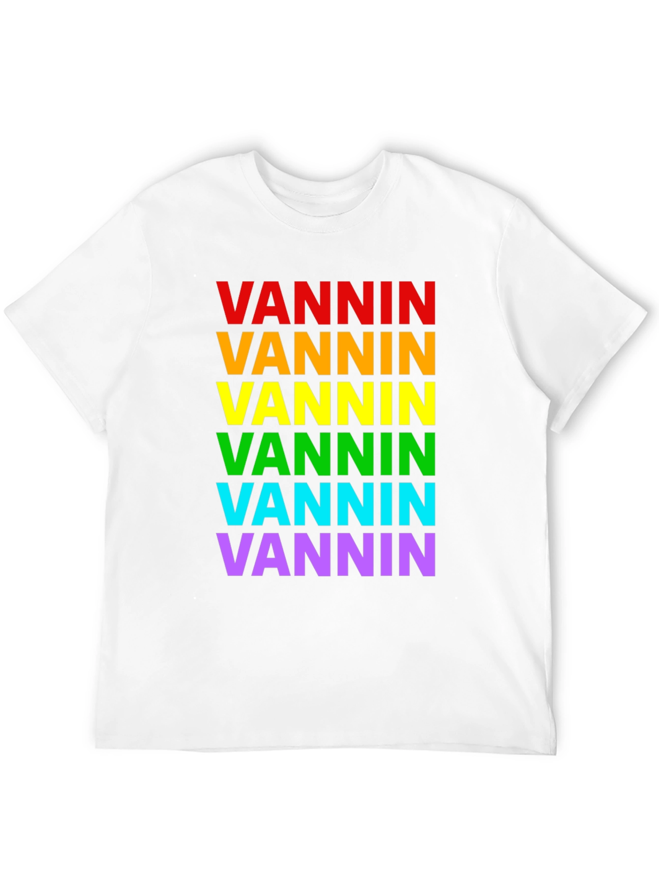 Vannin Rainbow Pride T-Shirt - Isle of Man