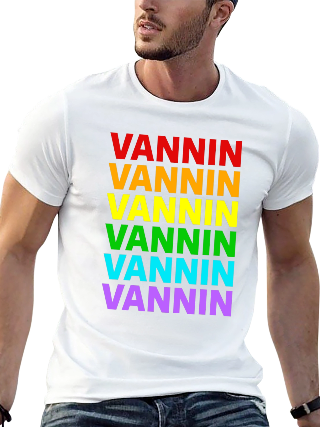 Vannin Rainbow Pride T-Shirt - Isle of Man