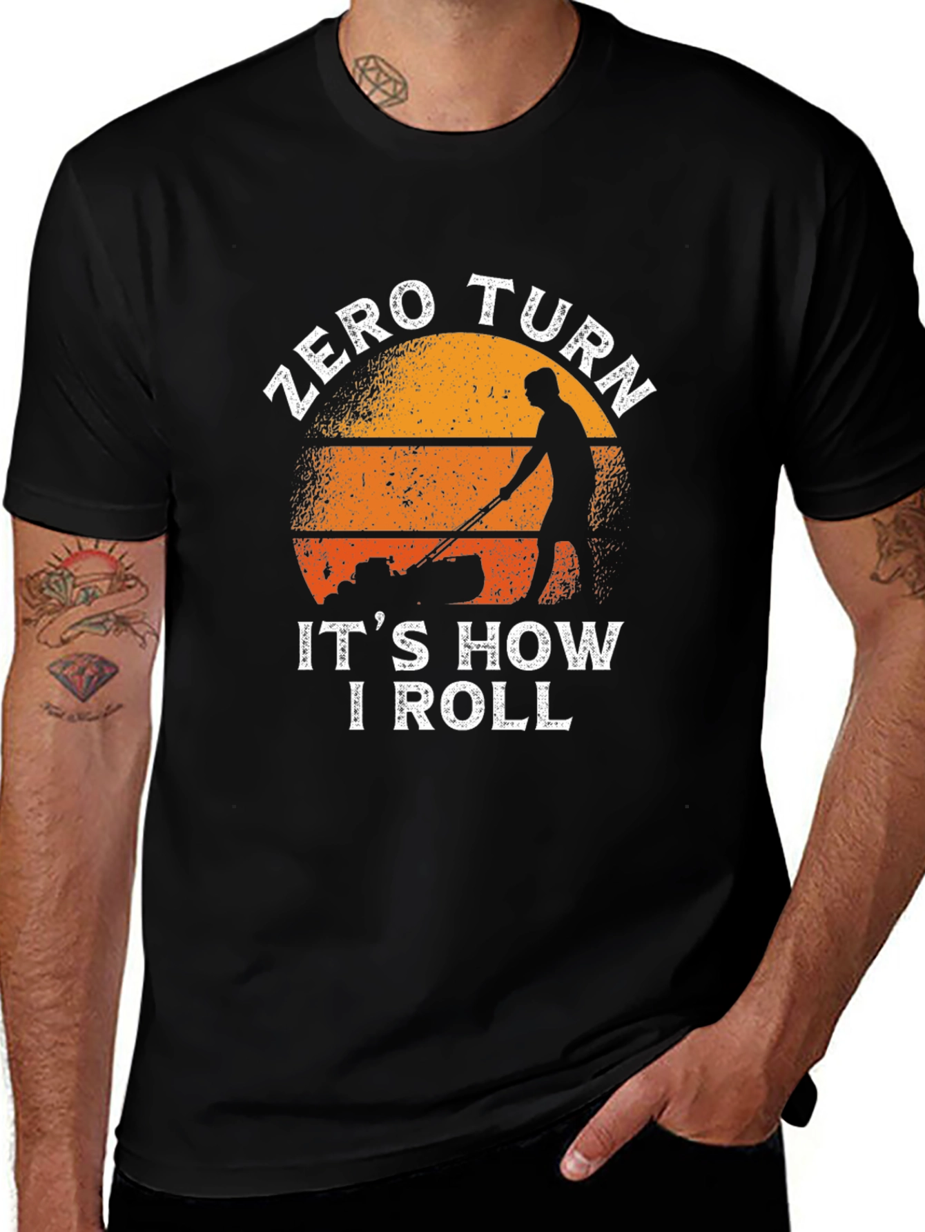 Zero Turn Its How I Roll T-Shirt
