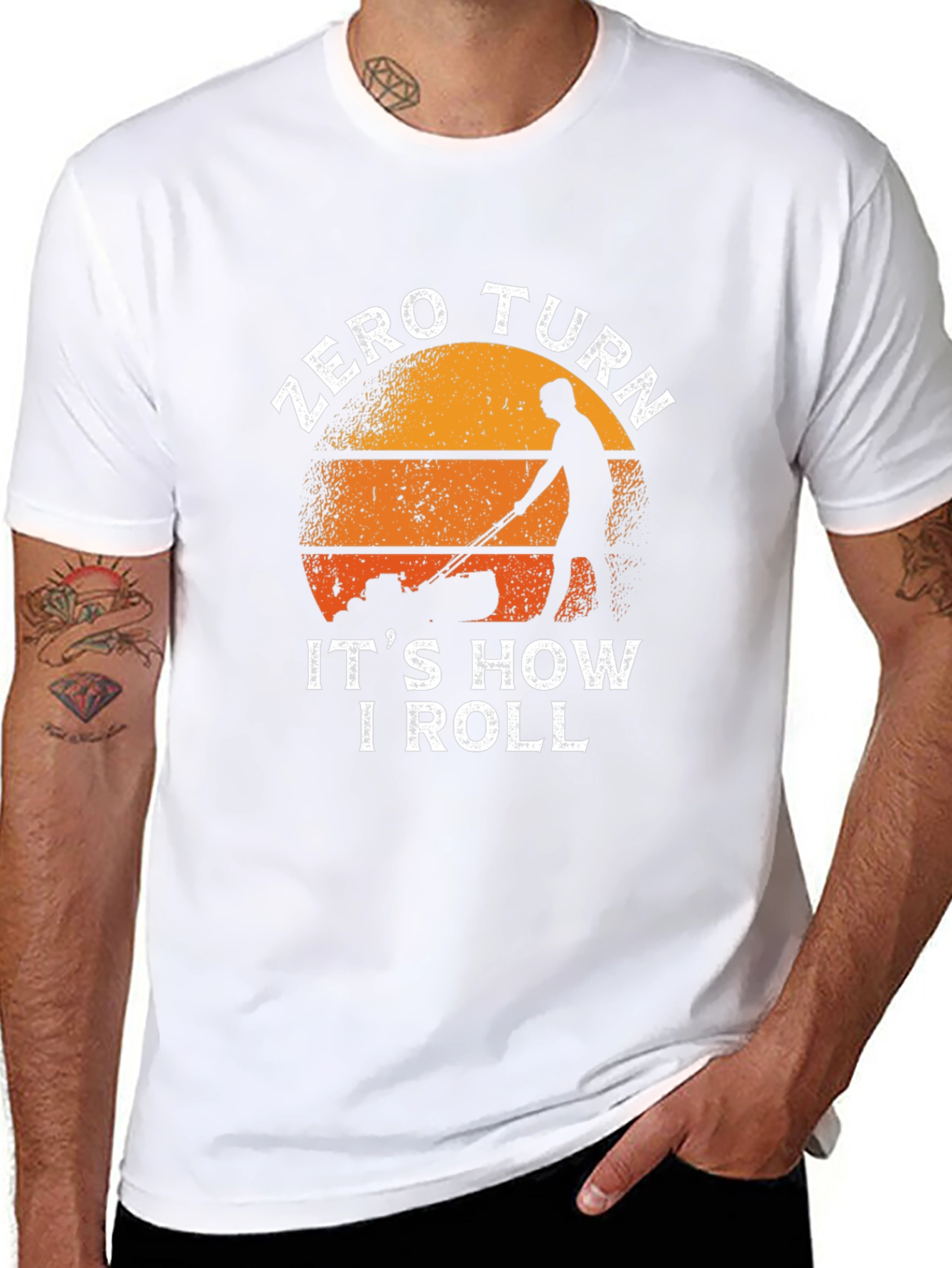 Zero Turn Its How I Roll T-Shirt