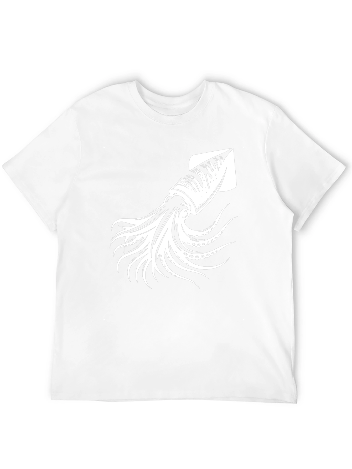 Squid Graphic T-Shirt - Black