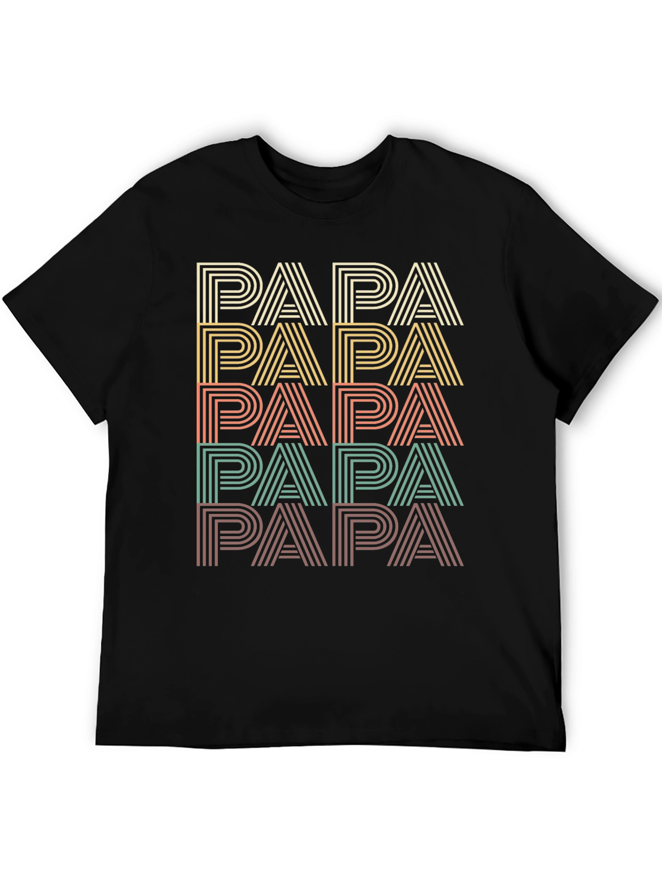 Retro Papa T-Shirt - Stylish Fathers Day Gift!