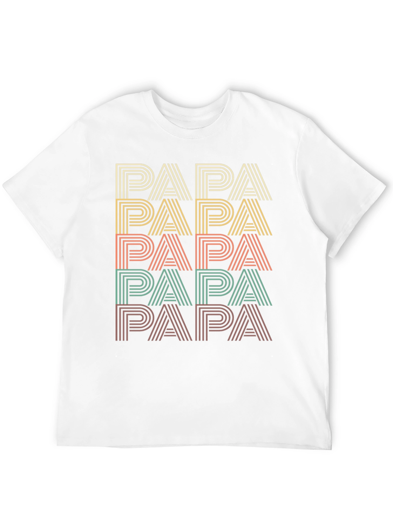 Retro Papa T-Shirt - Stylish Fathers Day Gift!